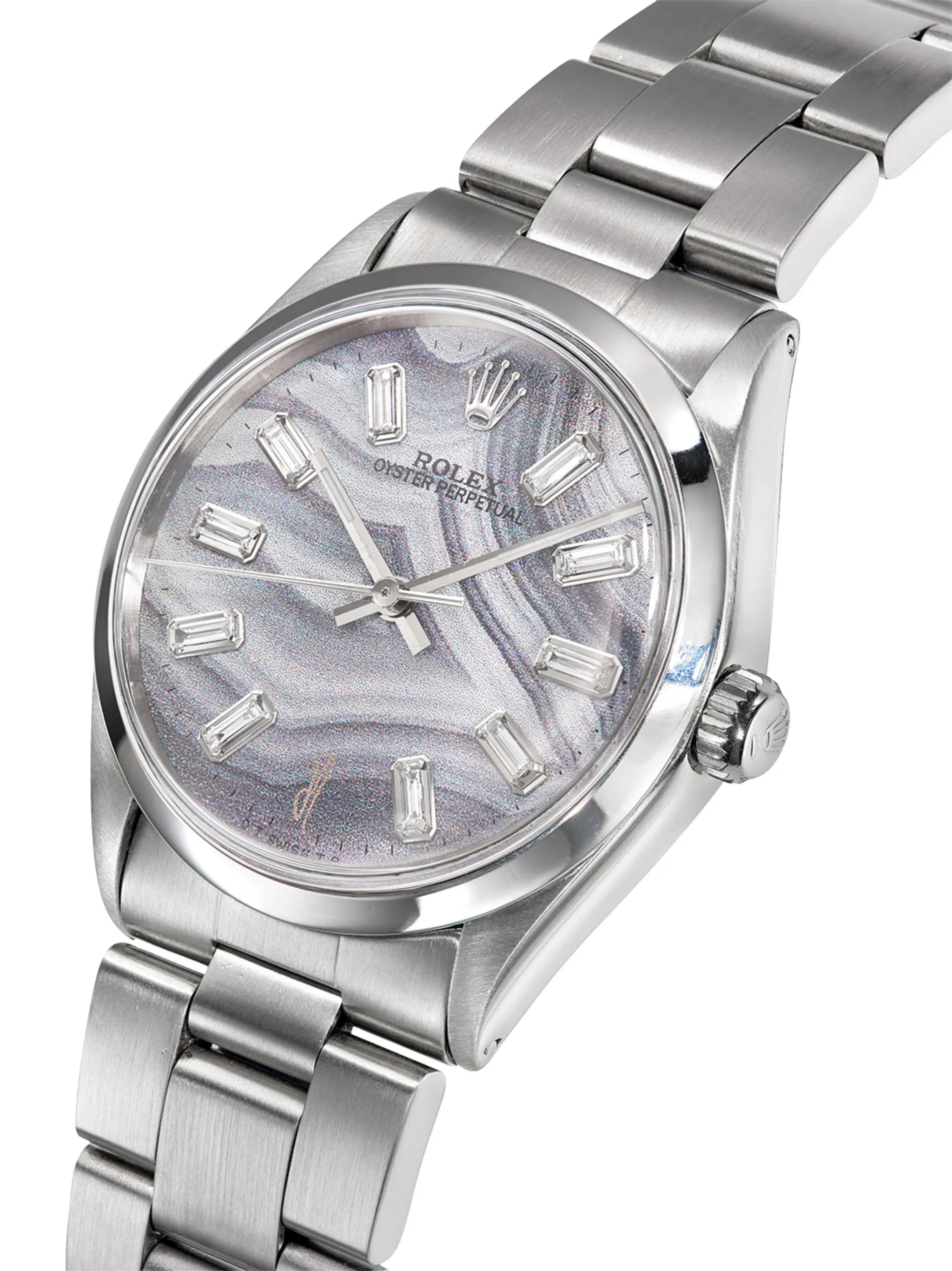 pre-owned customised Rolex Oyster Perpetual 34mm
