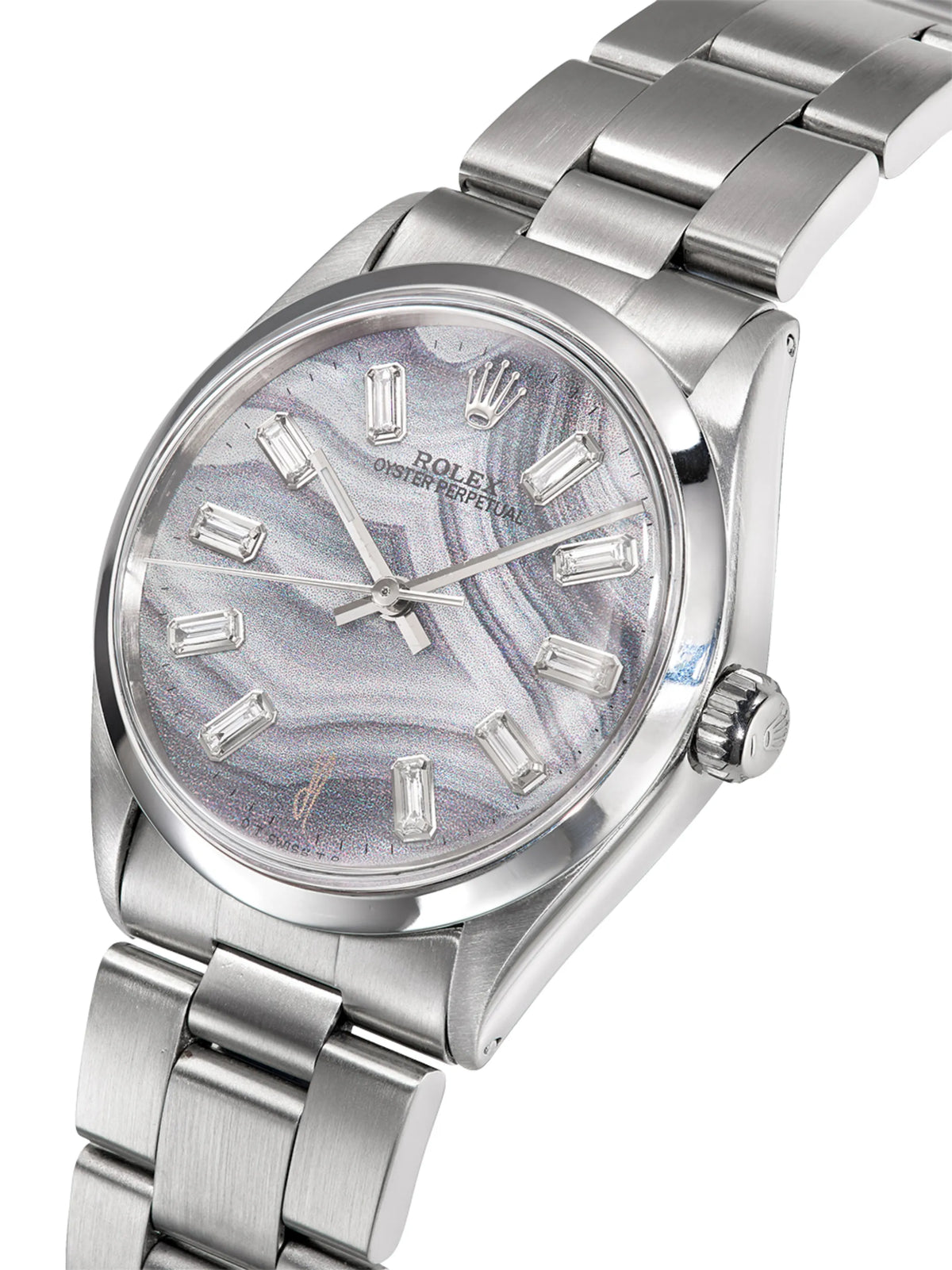 pre-owned customised Rolex Oyster Perpetual 34mm