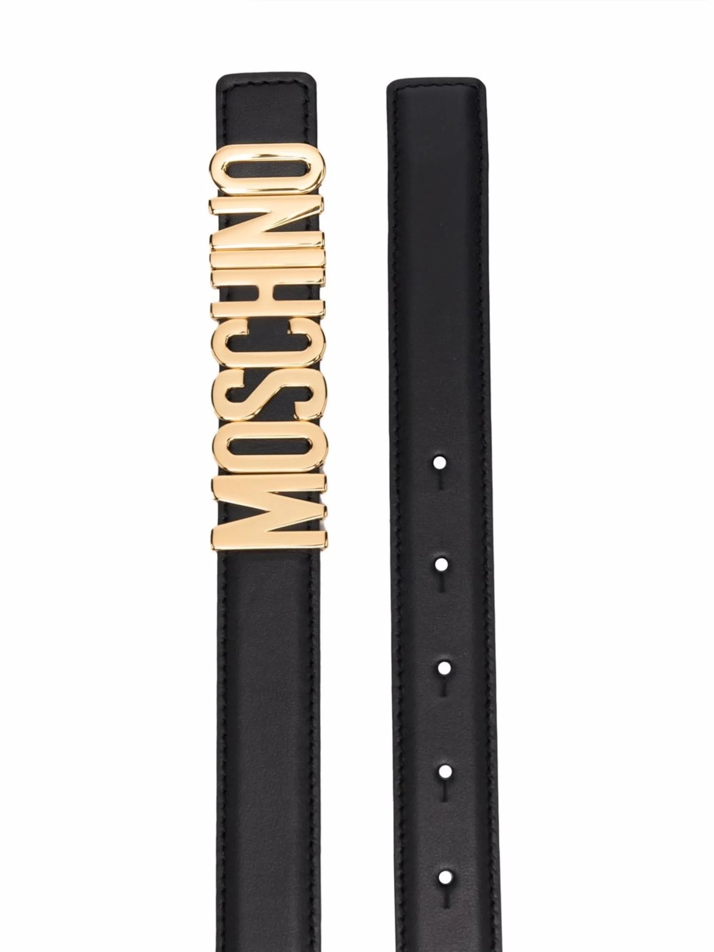 logo-buckle belt