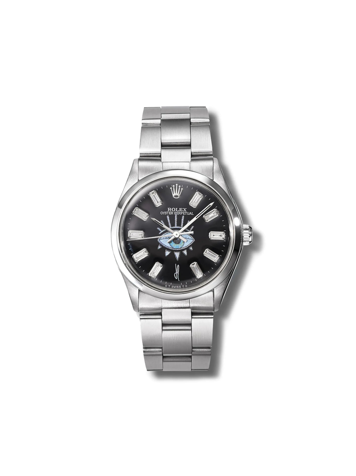 pre-owned customised Rolex Oyster Perpetual 34mm