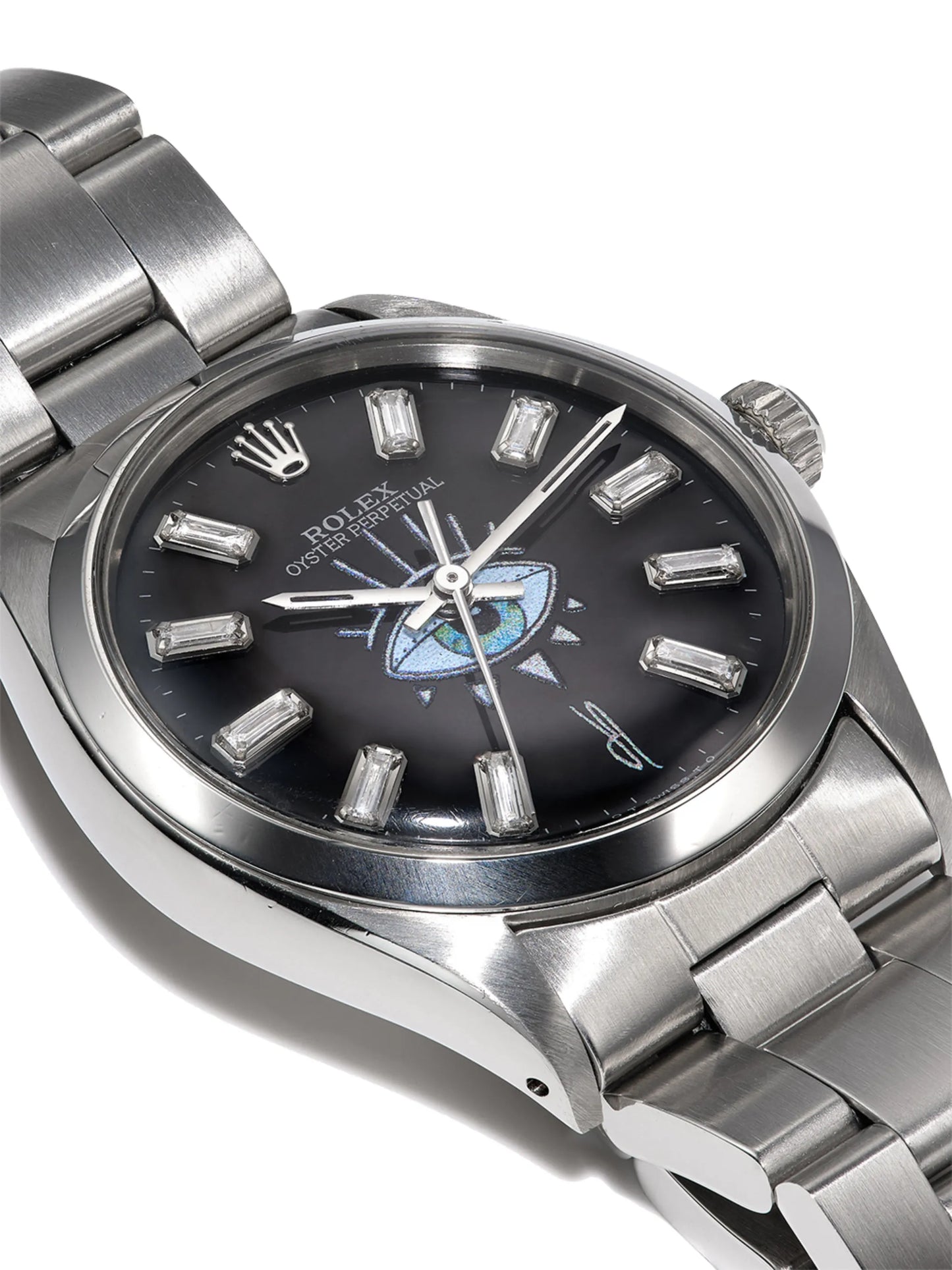 pre-owned customised Rolex Oyster Perpetual 34mm