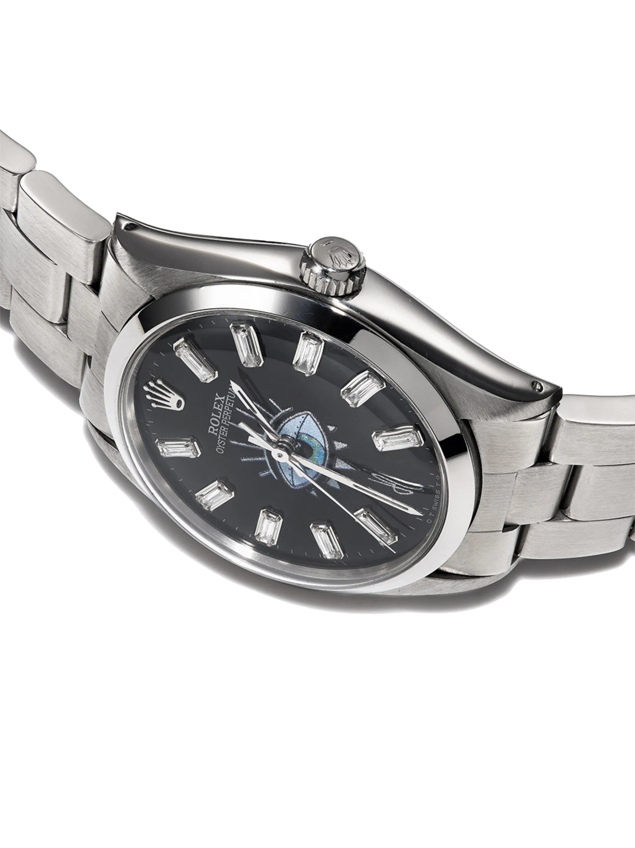 pre-owned customised Rolex Oyster Perpetual 34mm