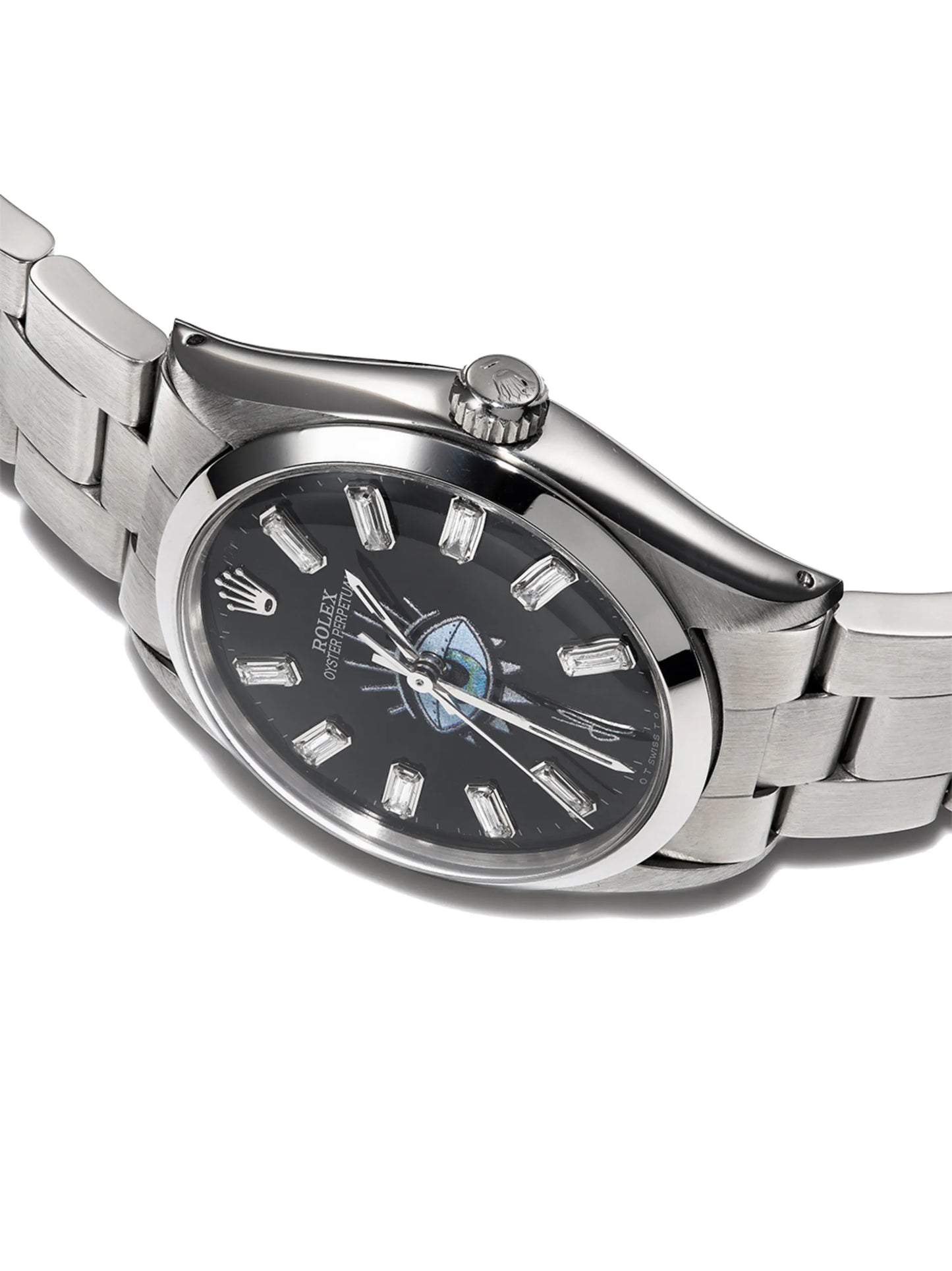 pre-owned customised Rolex Oyster Perpetual 34mm