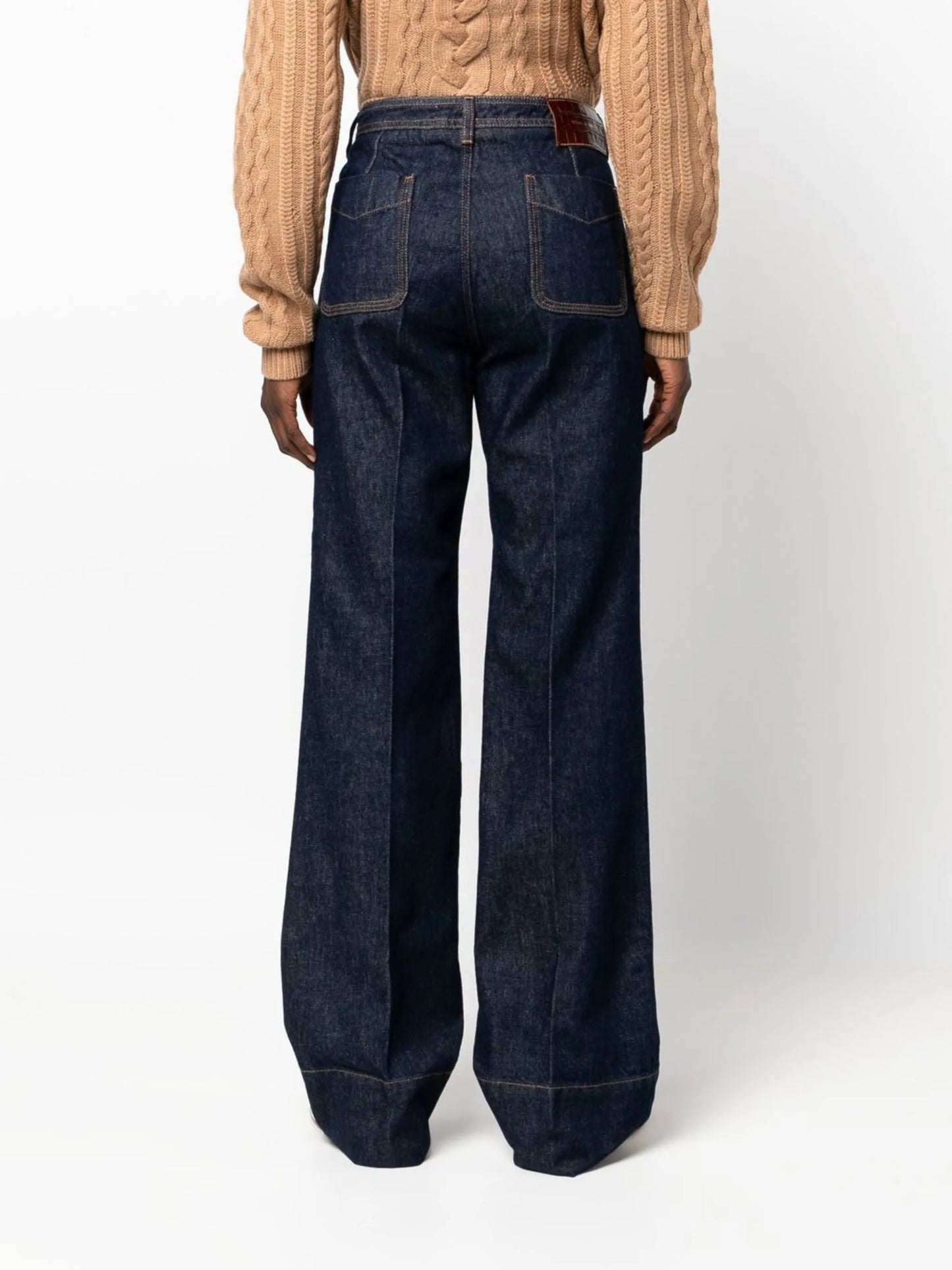 Brooklyn wide-leg jeans