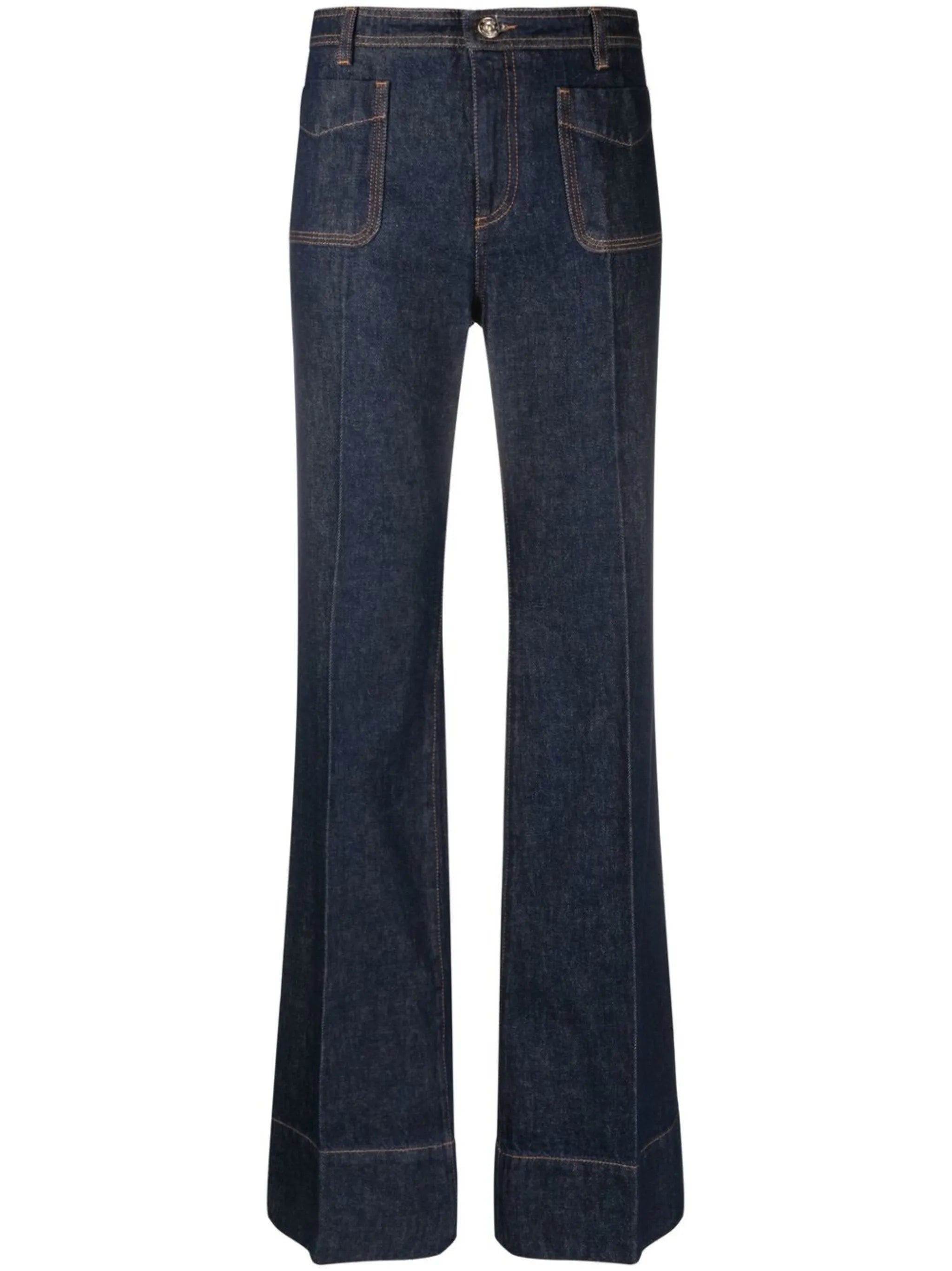 Brooklyn wide-leg jeans