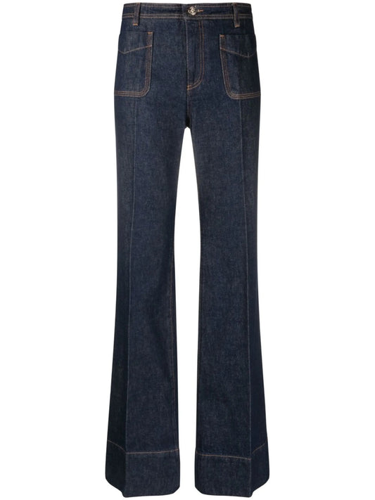 Brooklyn wide-leg jeans