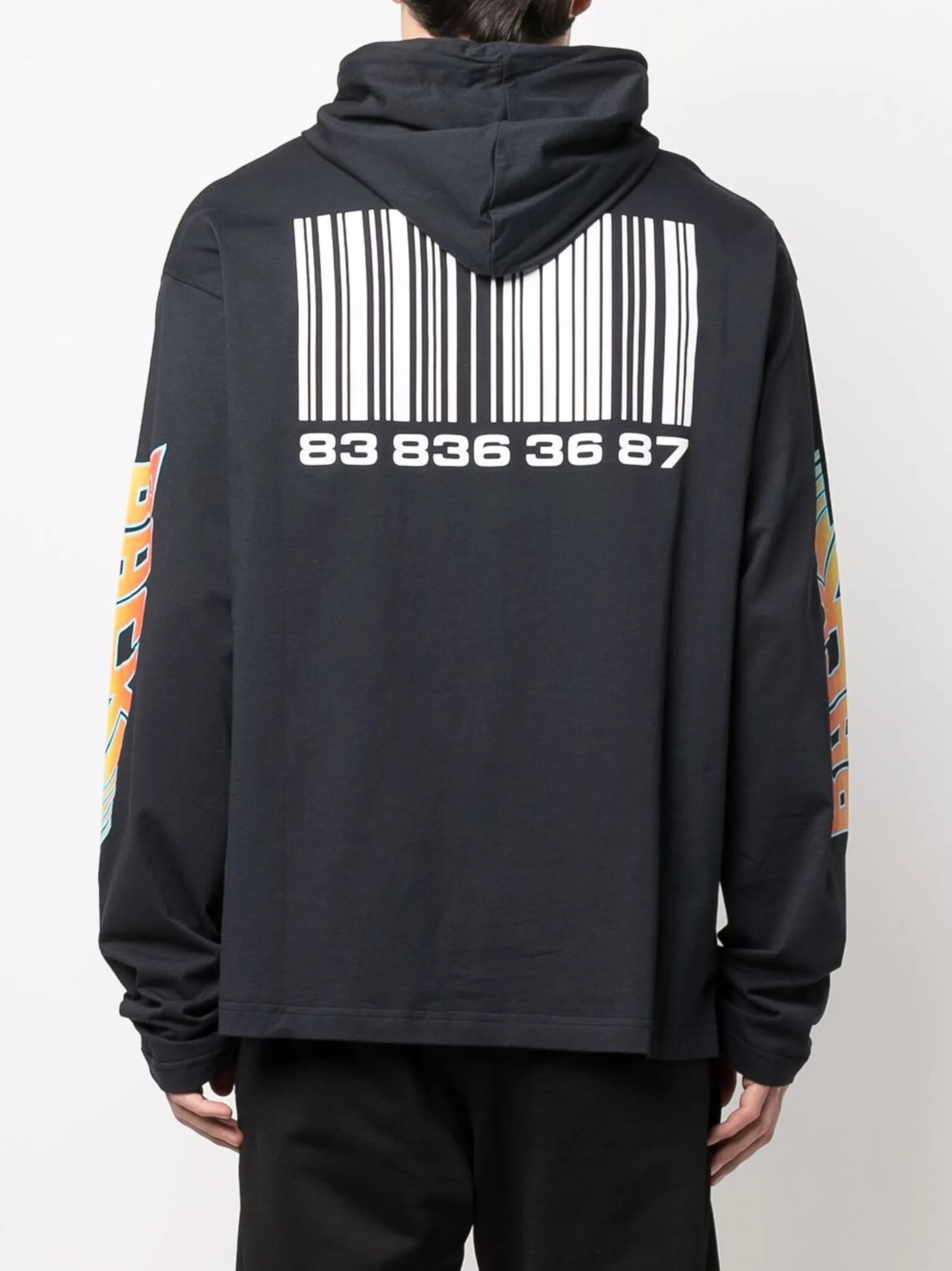 Back to the Future print hoodie