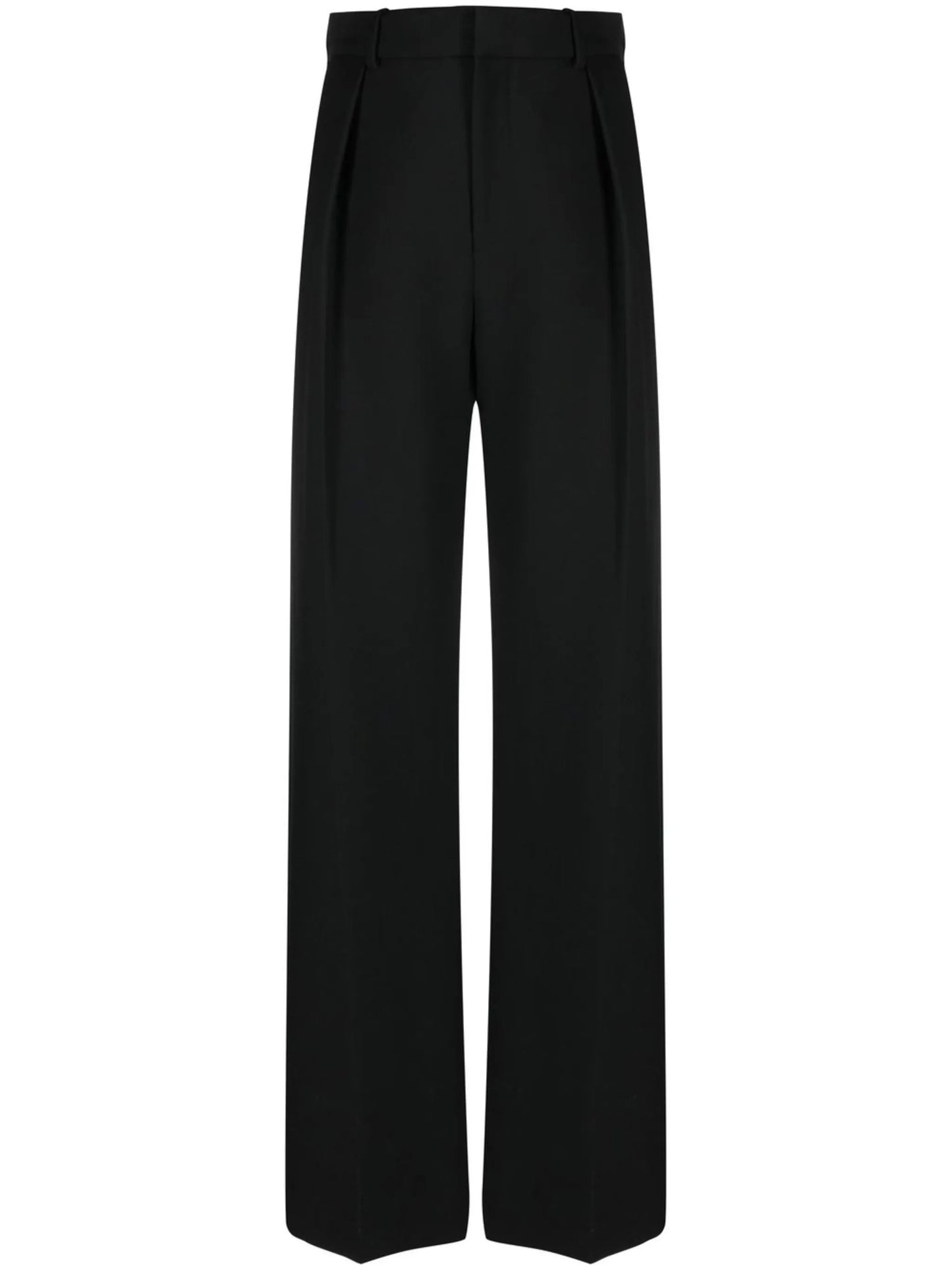 cut-out high-waisted trousers