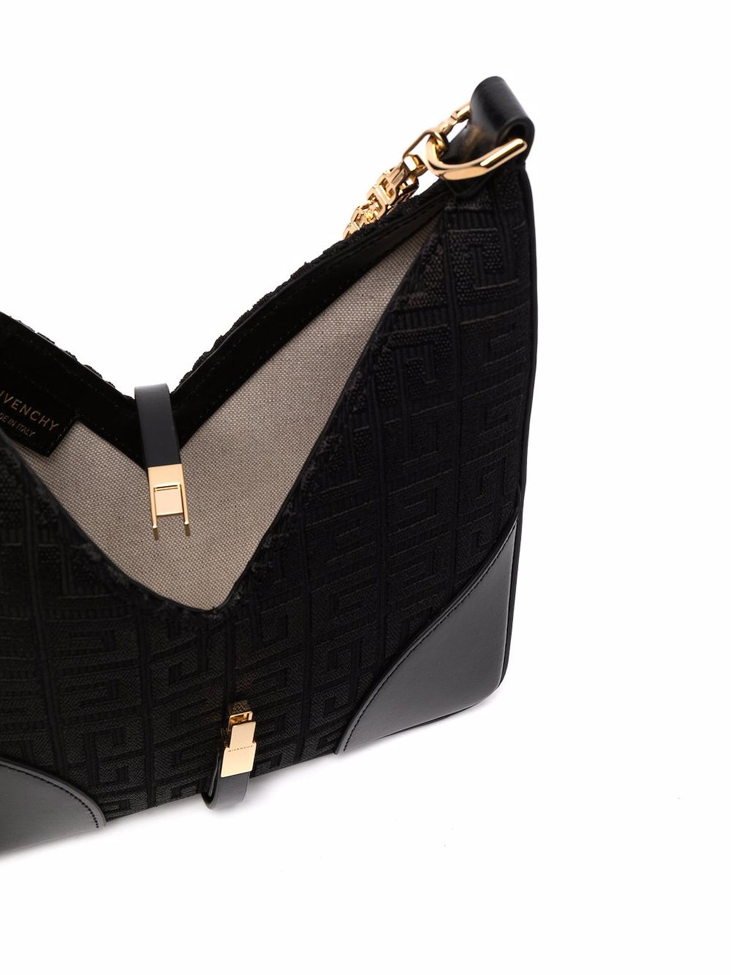 4G-motif shoulder bag