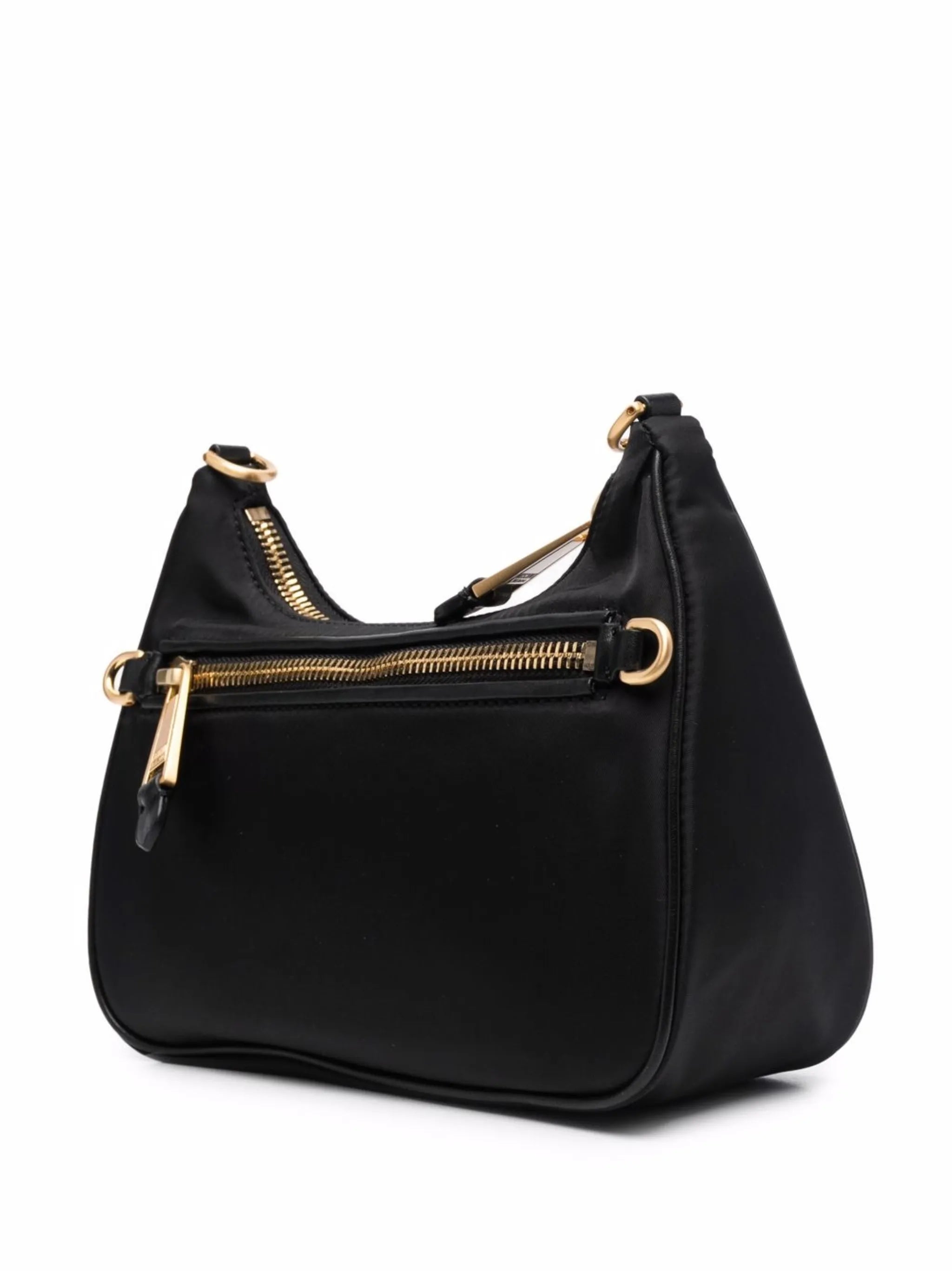 logo-plaque chain-link shoulder bag