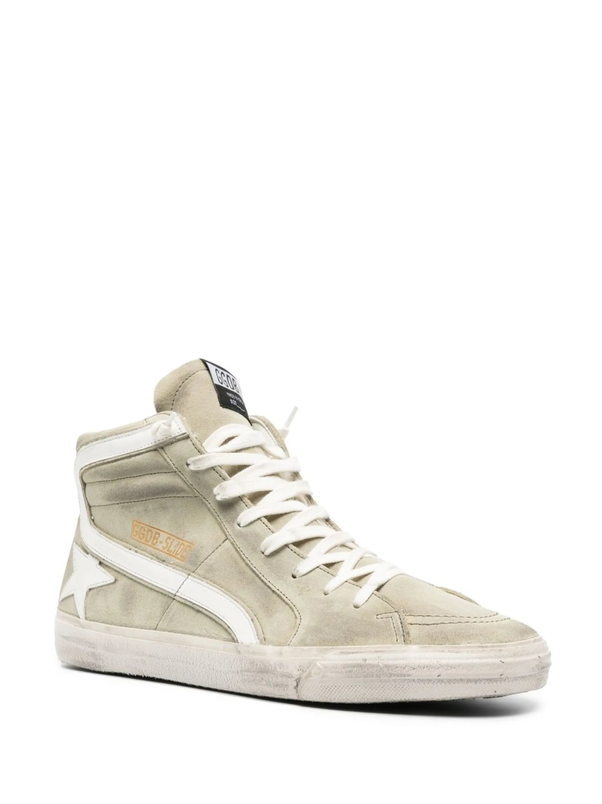Slide high-top sneakers