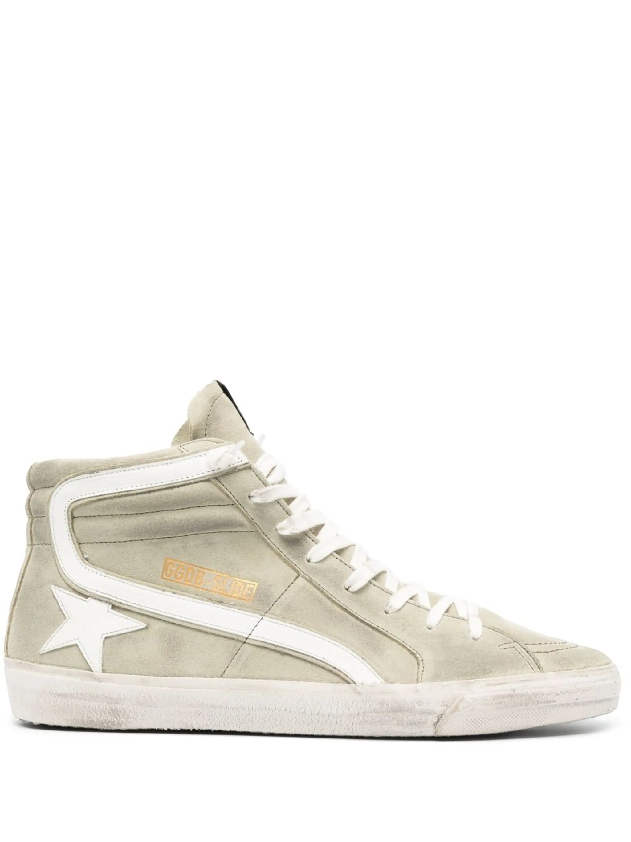 Slide high-top sneakers