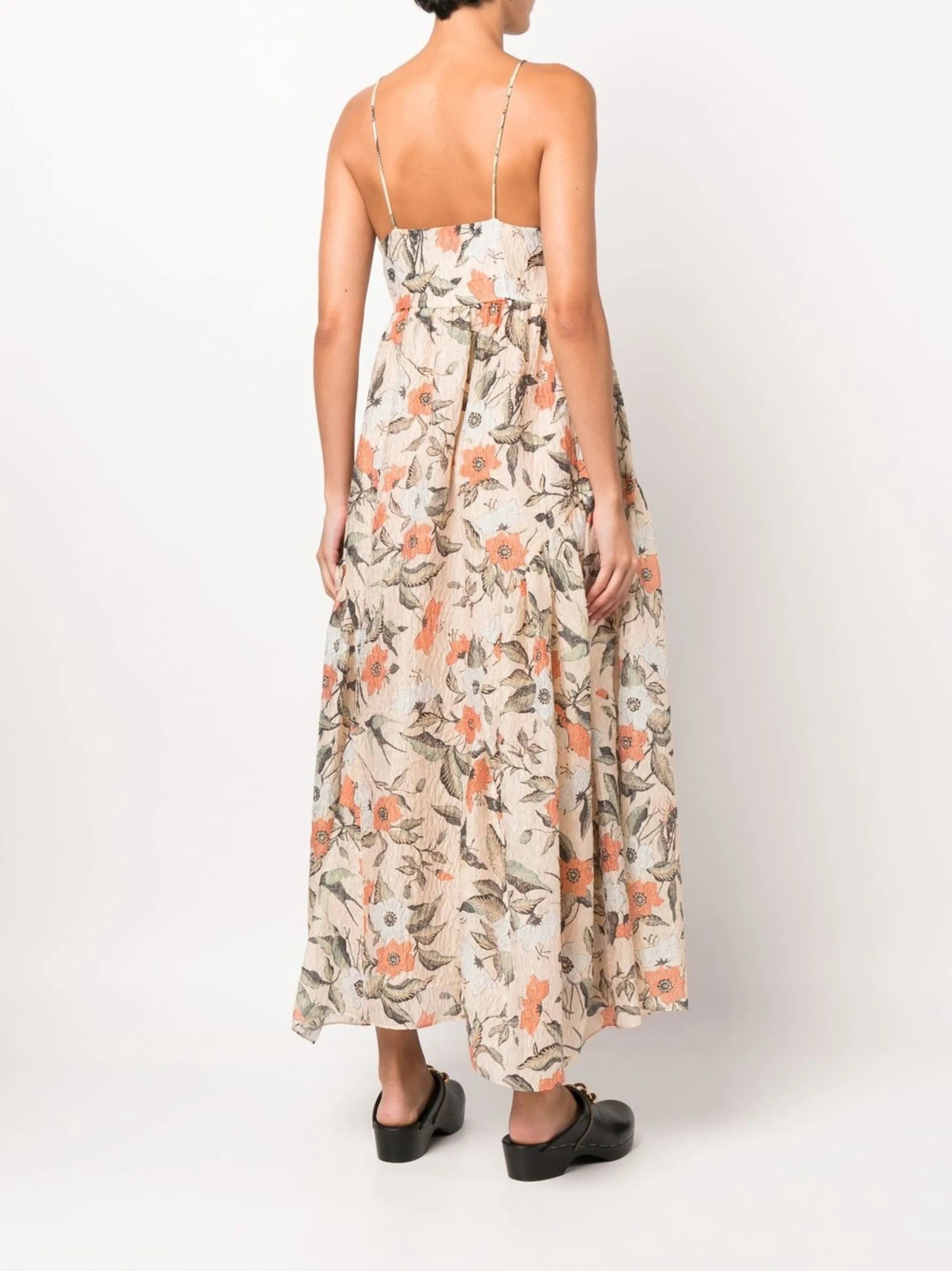 Astrid floral print maxi dress