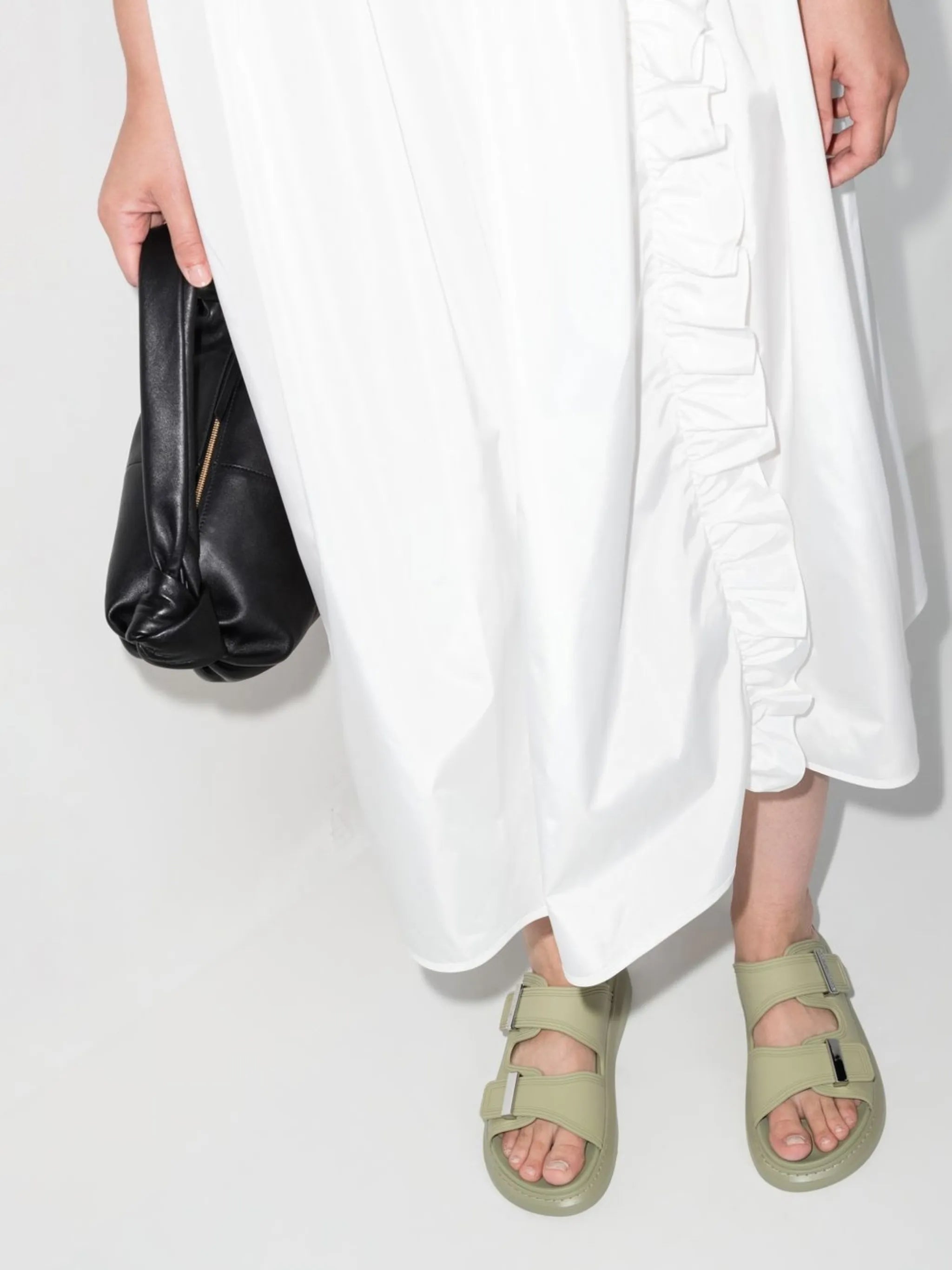 strap-detail open-toe sandals