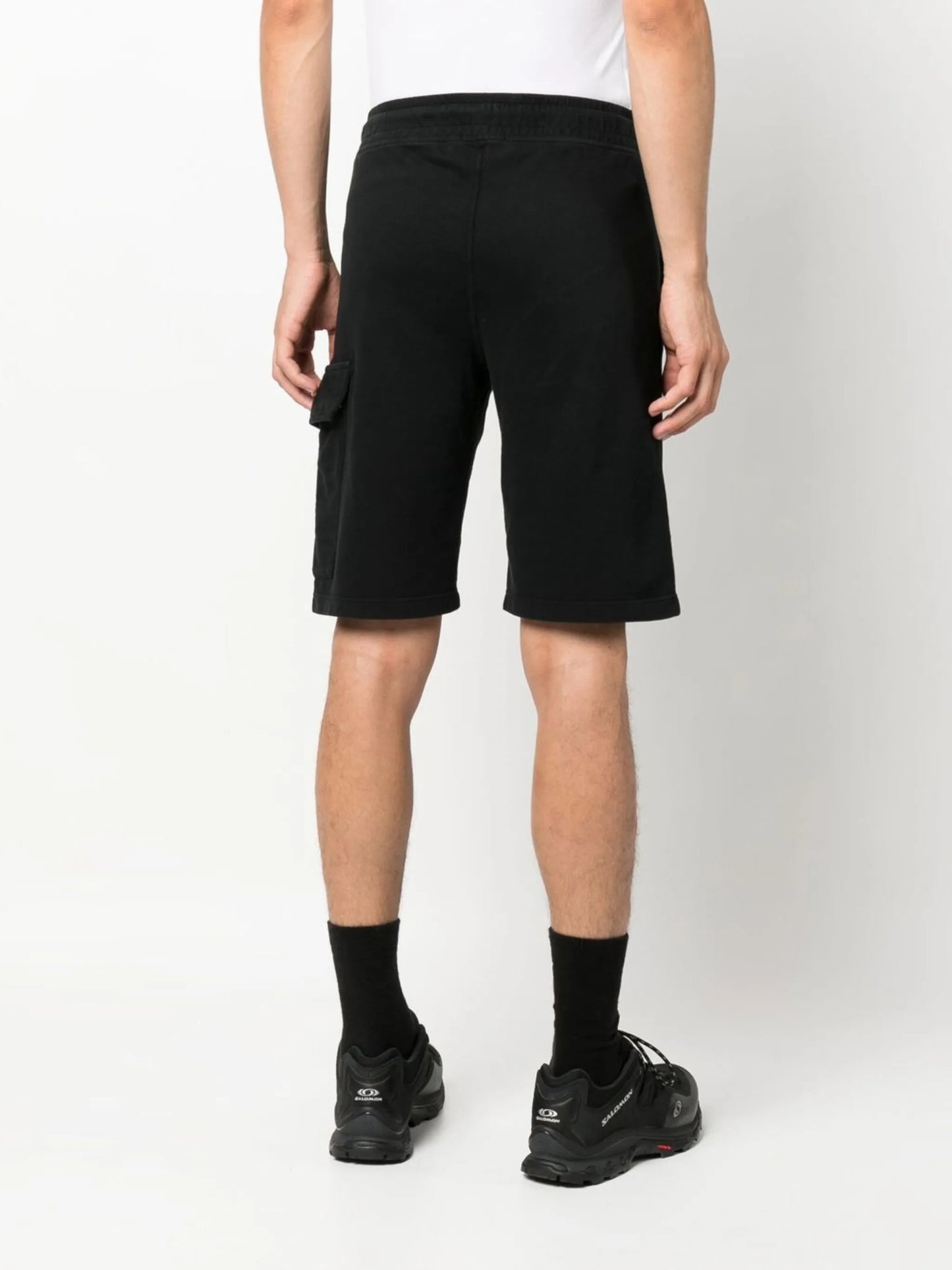 fleece drawstring track pants