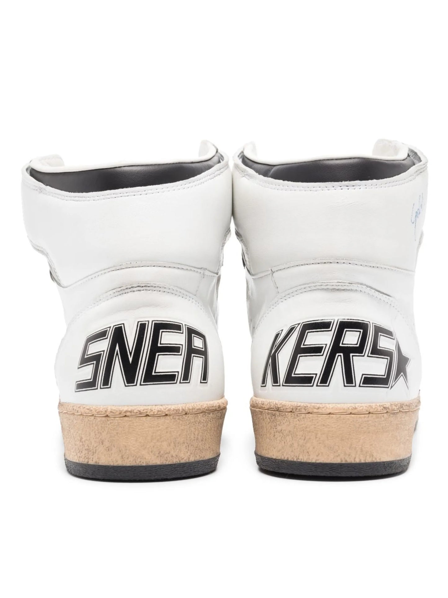 star-patch lace-up sneakers