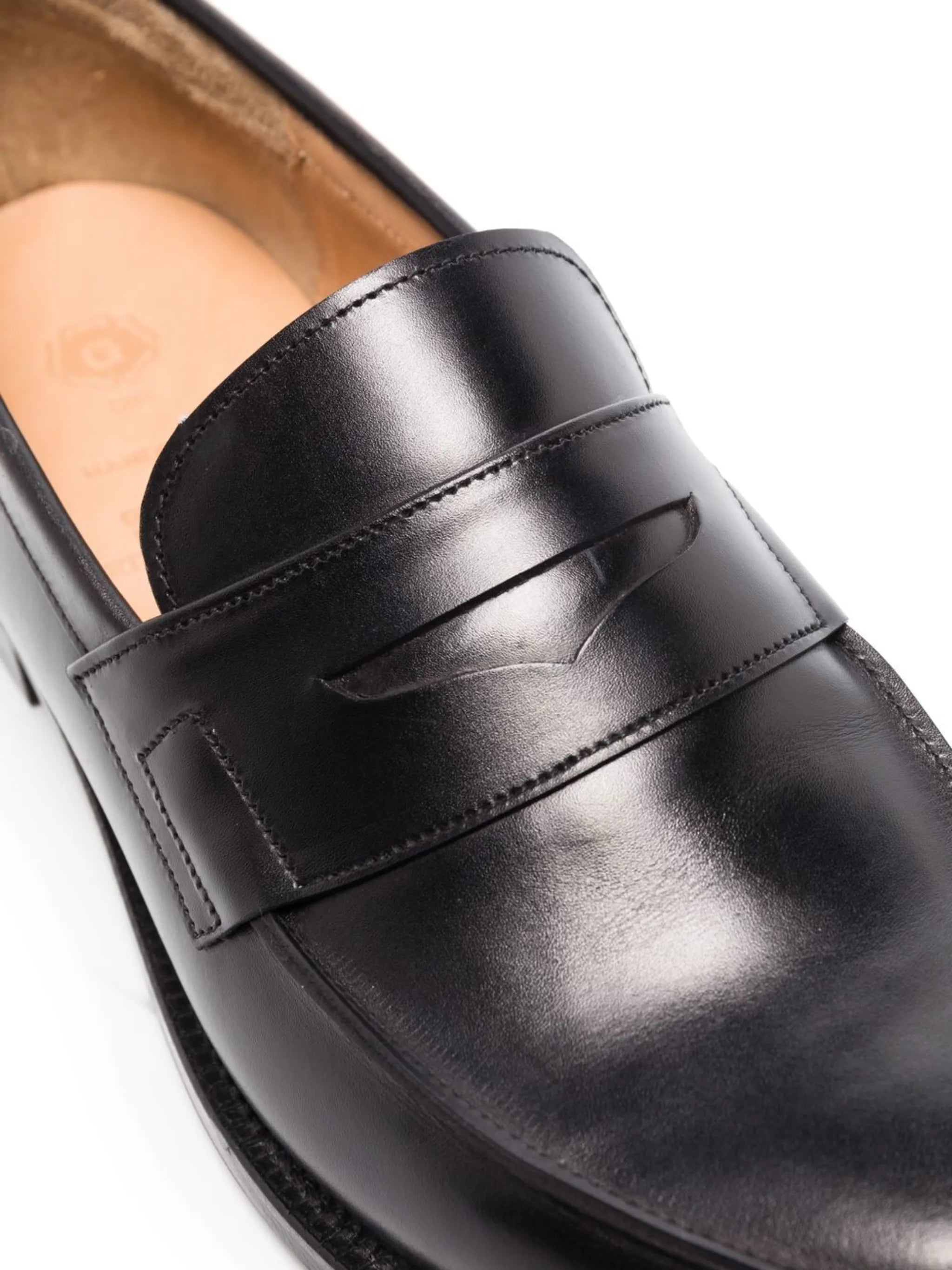 Epsom leather loafers