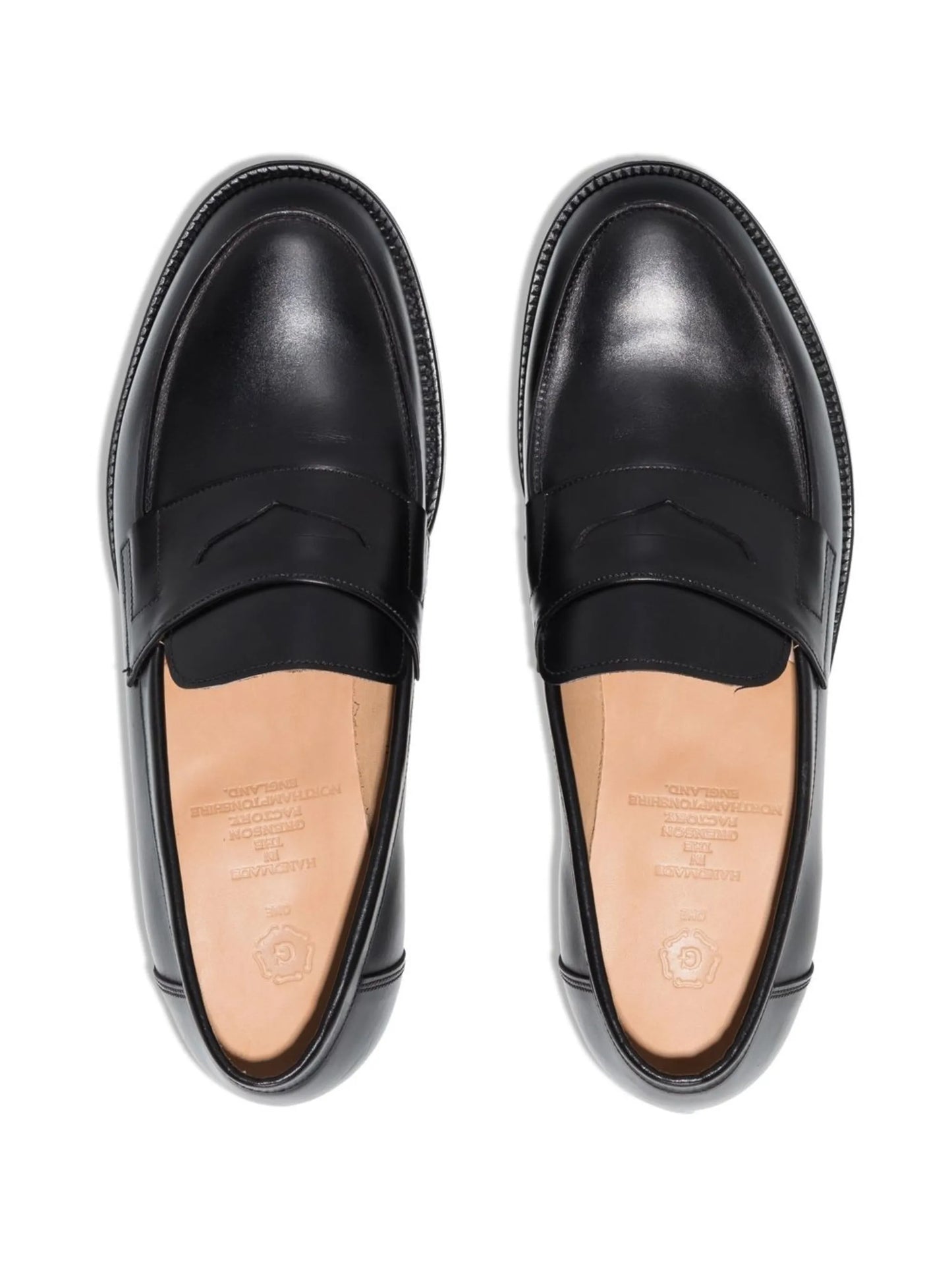 Epsom leather loafers