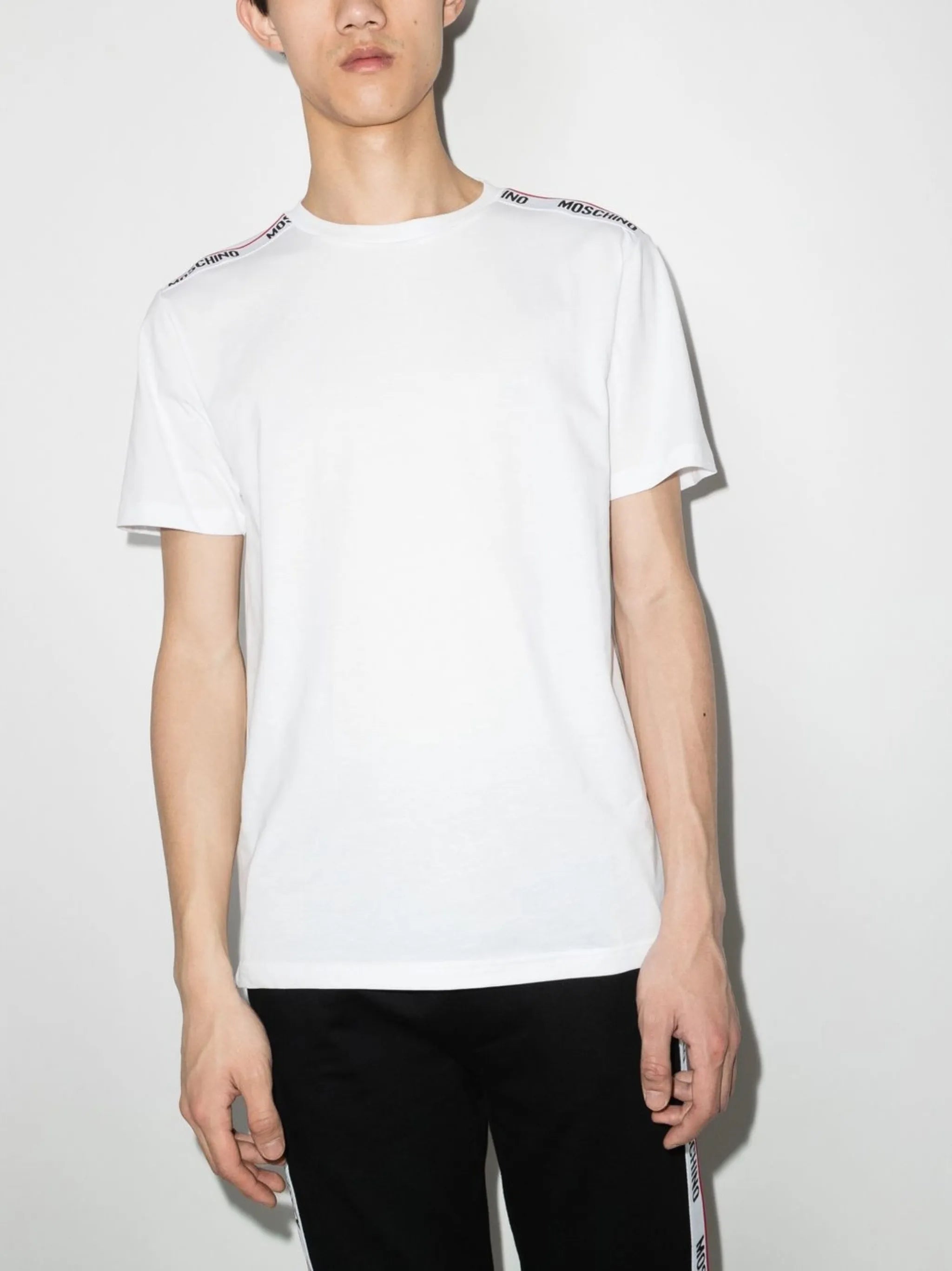 logo-tape T-shirt