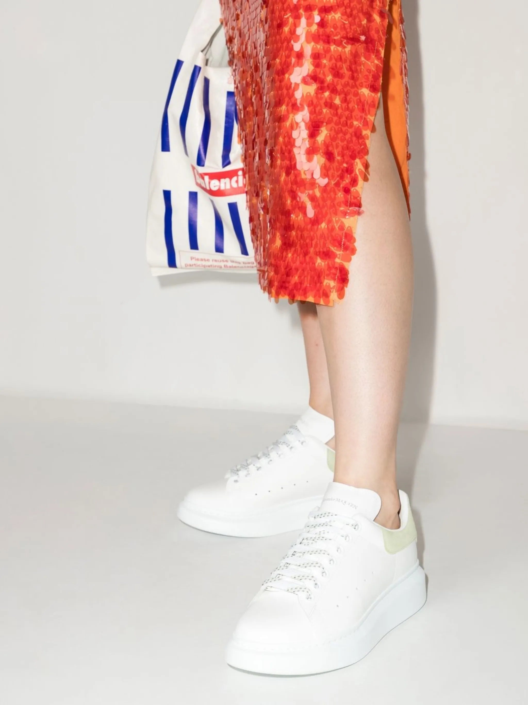 Oversized low-top sneakers