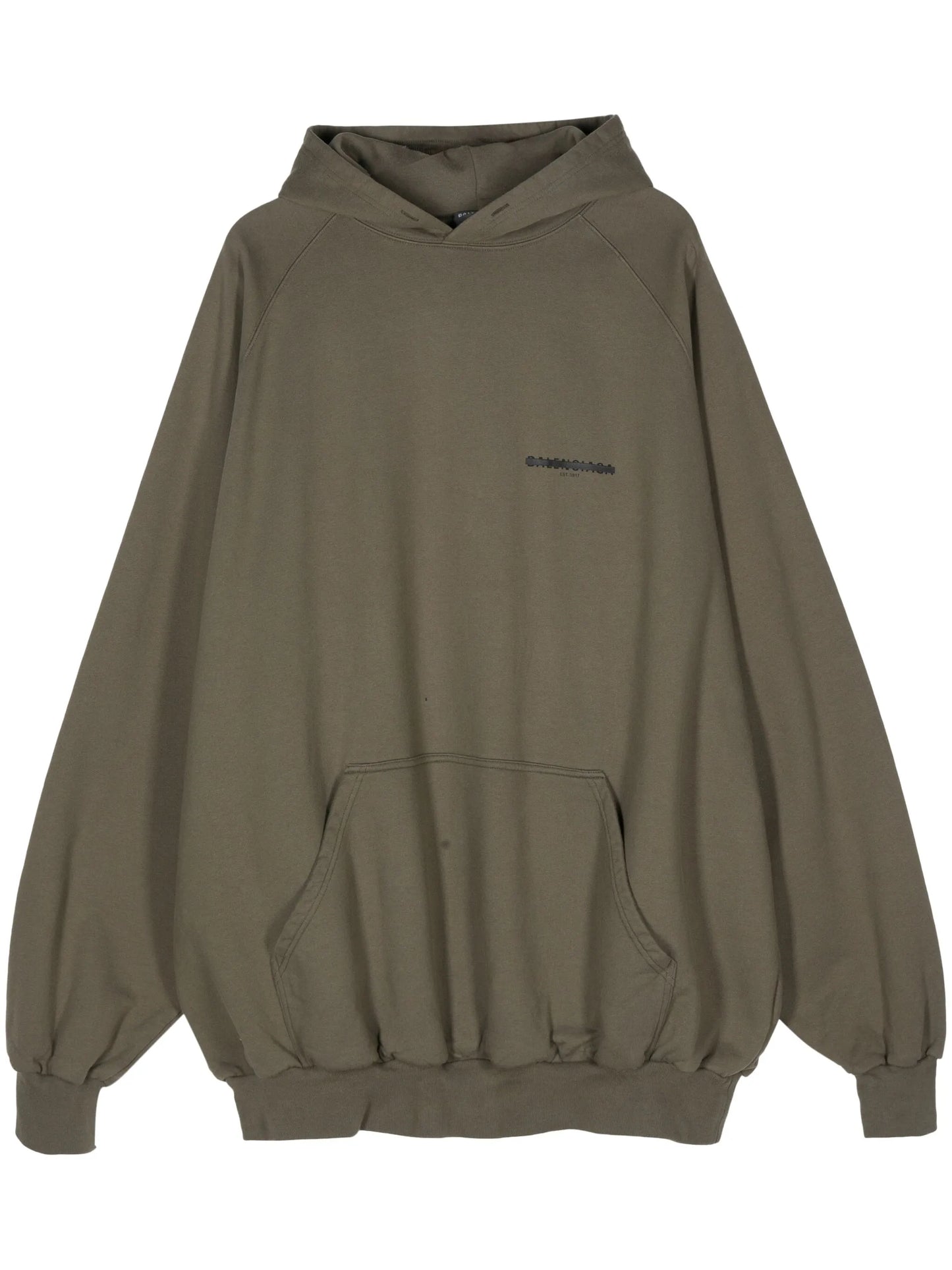 logo-print hoodie