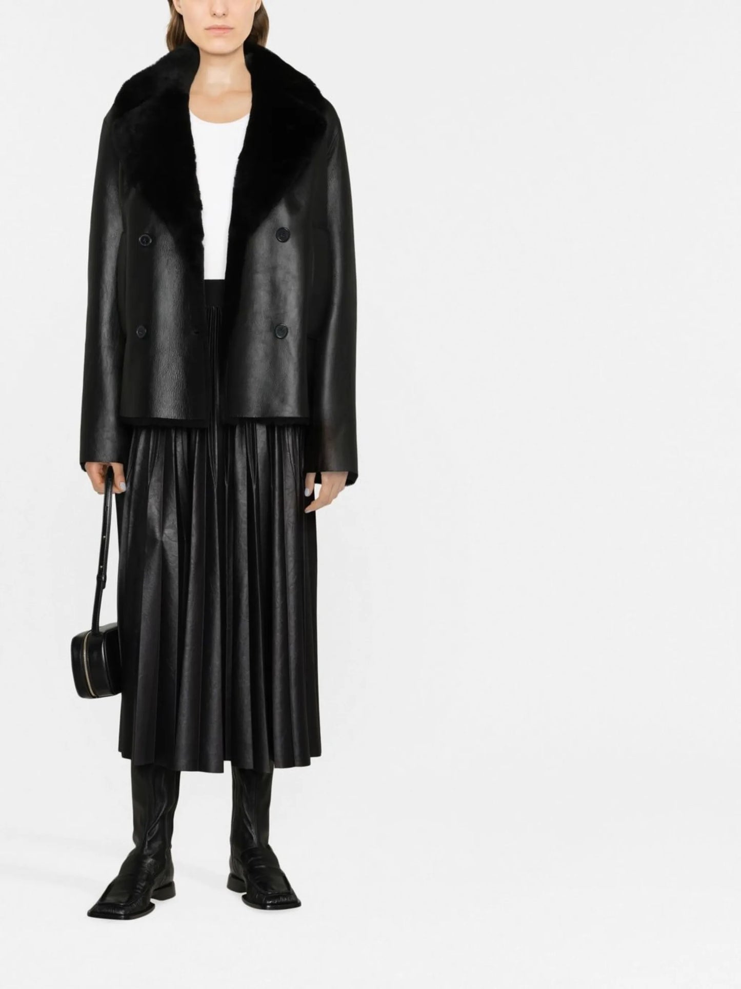 Calla shearling coat