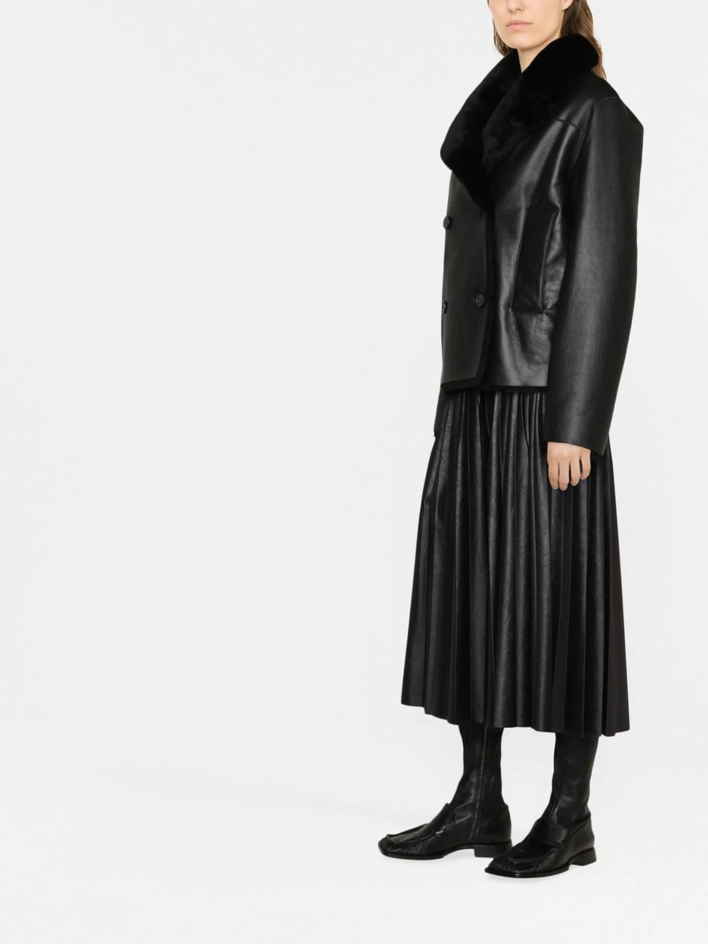 Calla shearling coat