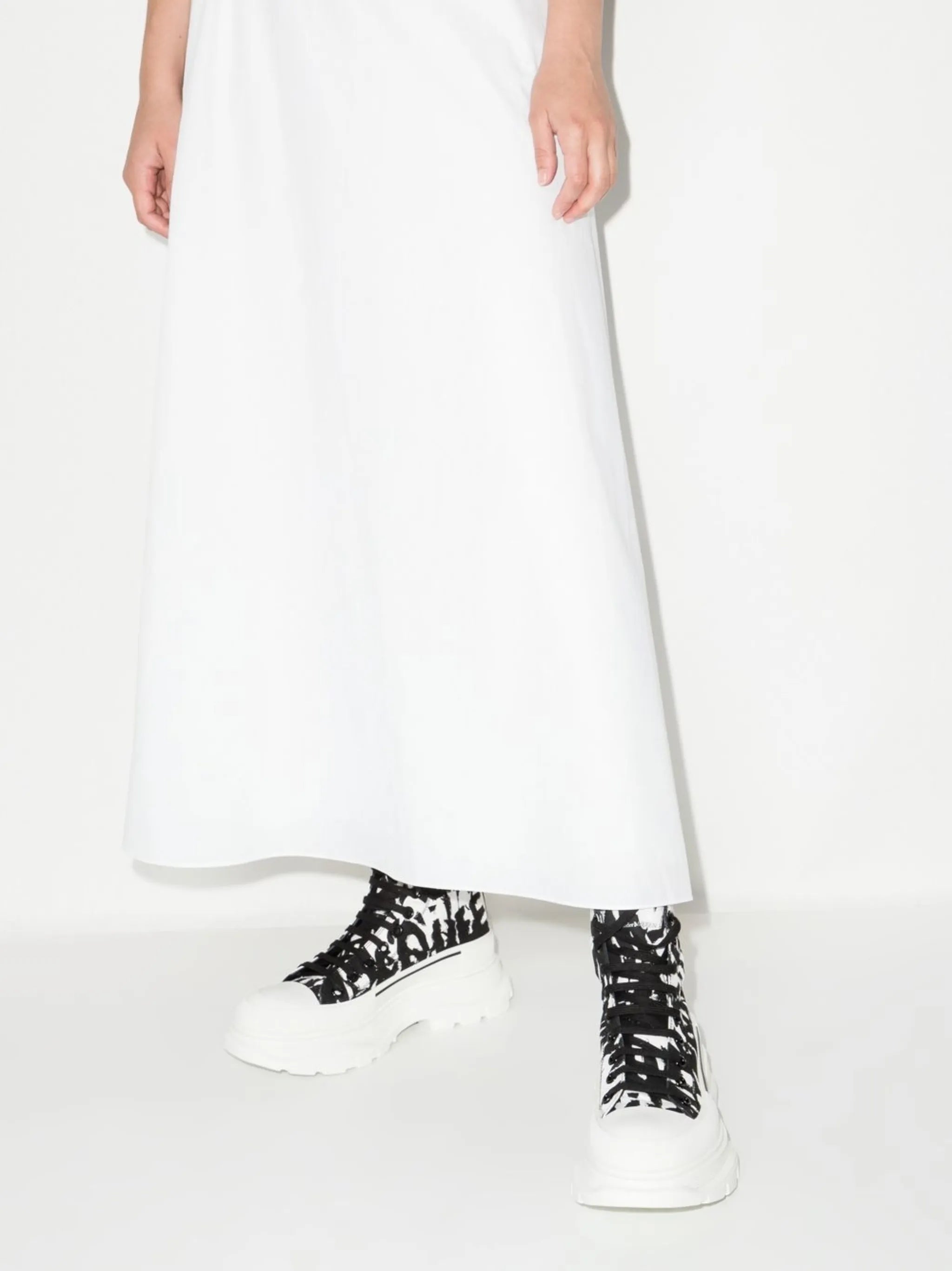 Treadslick graffiti-print sneakers