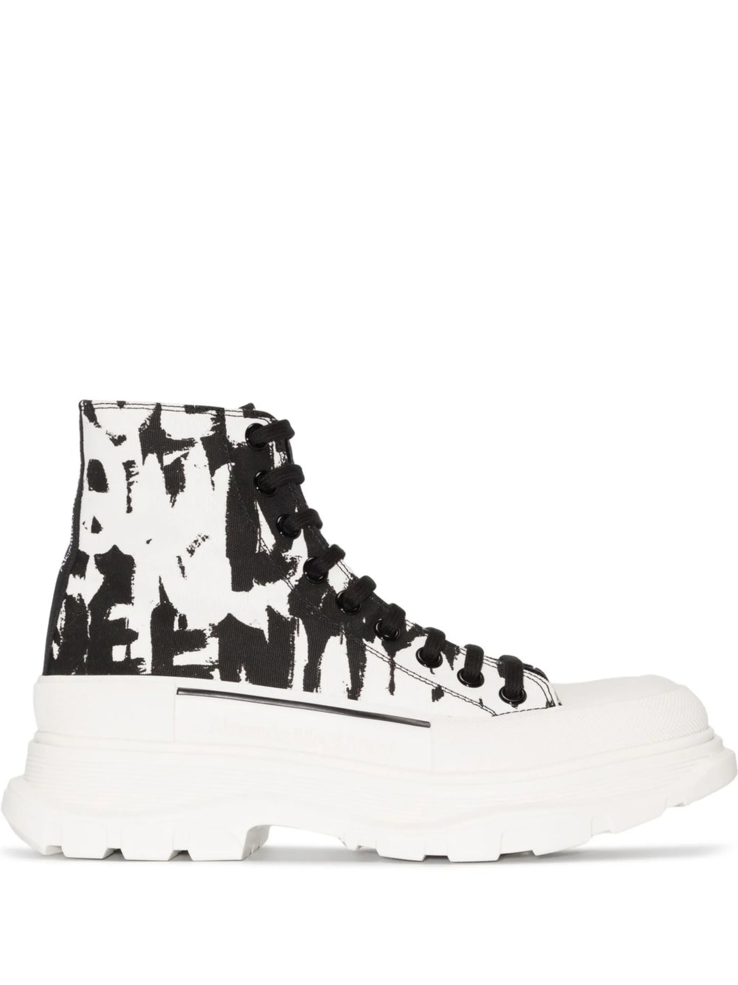 Treadslick graffiti-print sneakers