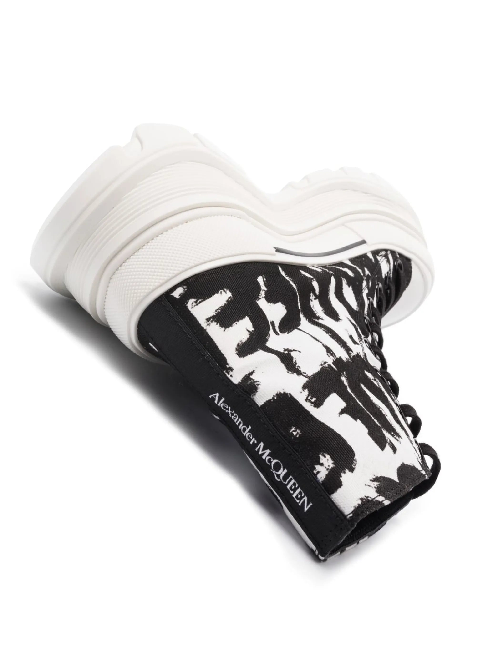 Treadslick graffiti-print sneakers