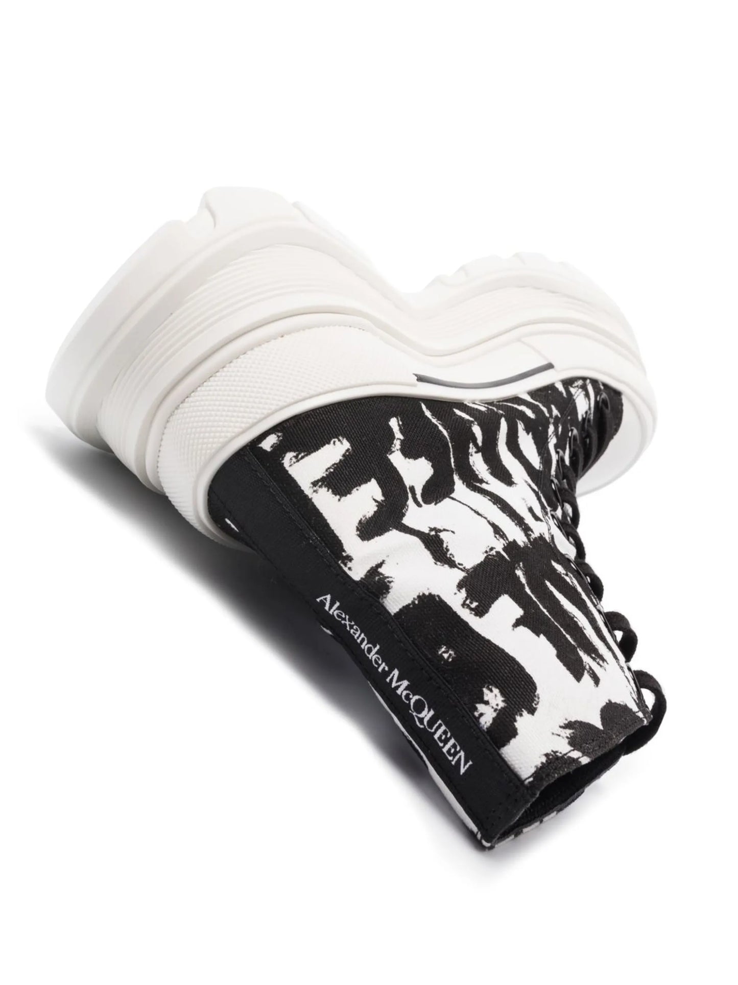 Treadslick graffiti-print sneakers