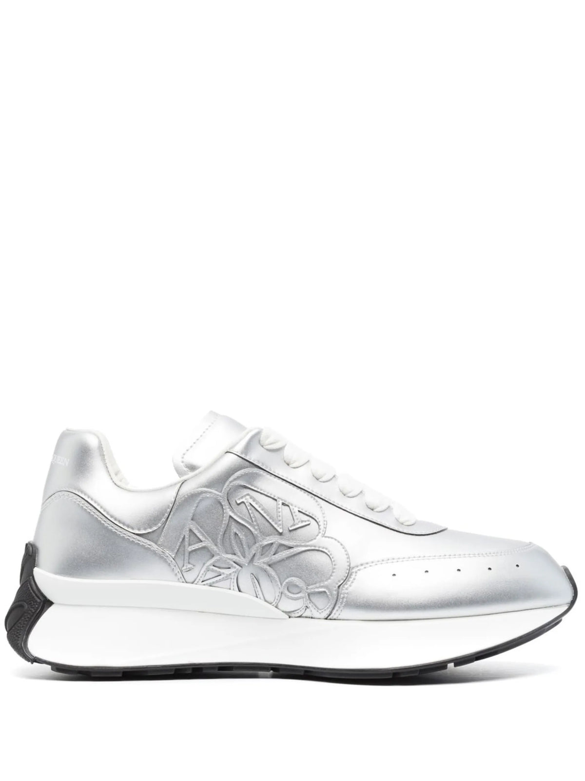 Sprint Runner metallic-effect sneakers
