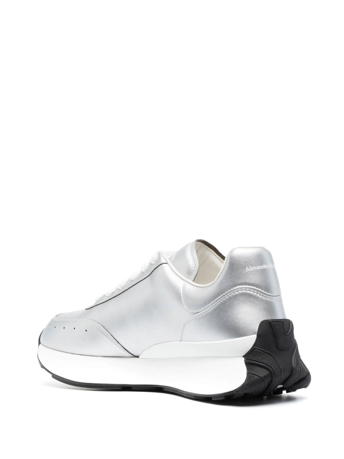 Sprint Runner metallic-effect sneakers