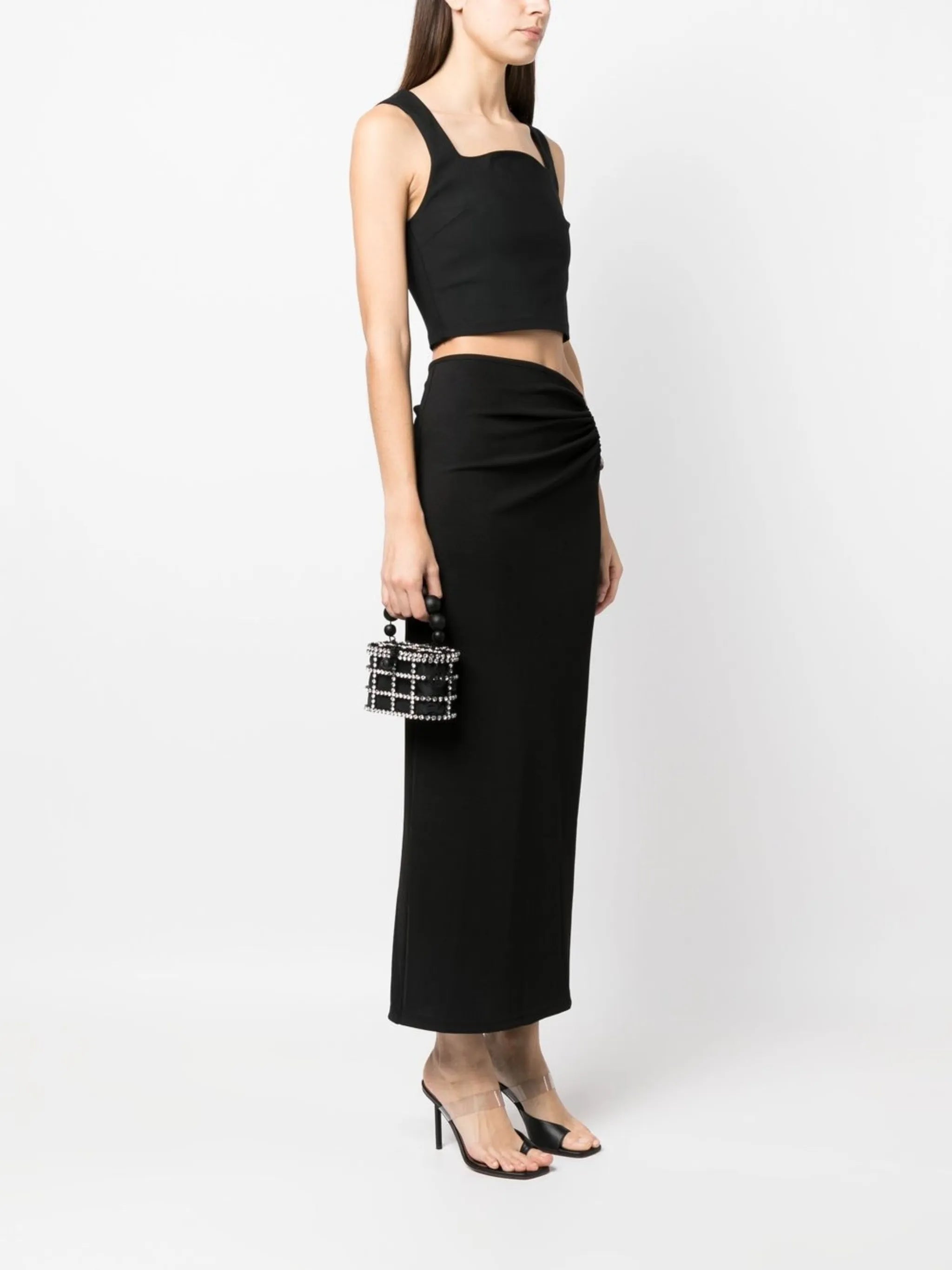 Holli crystal-embellished mini bag