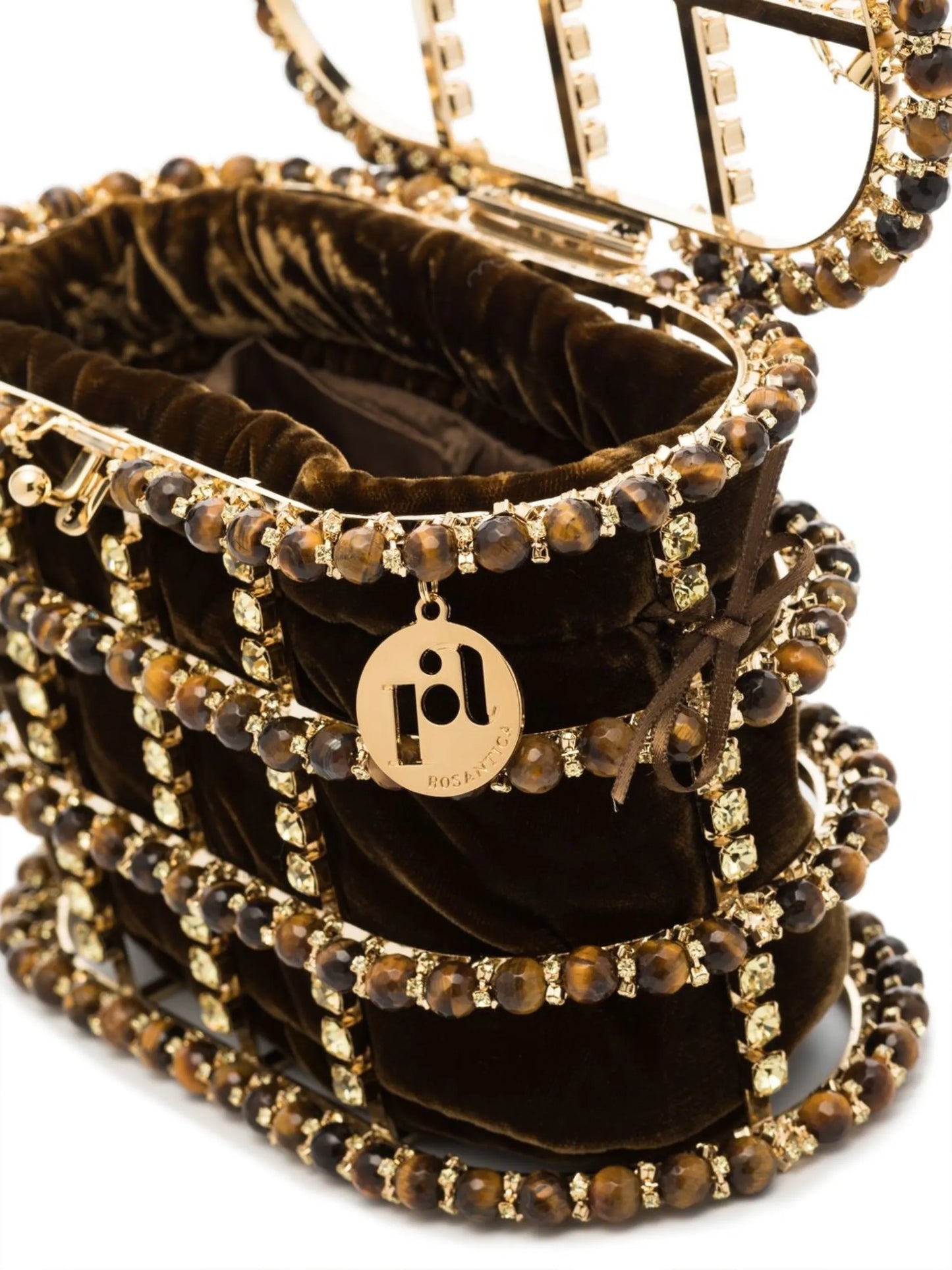 Holli Diletta bead-embellished tote bag