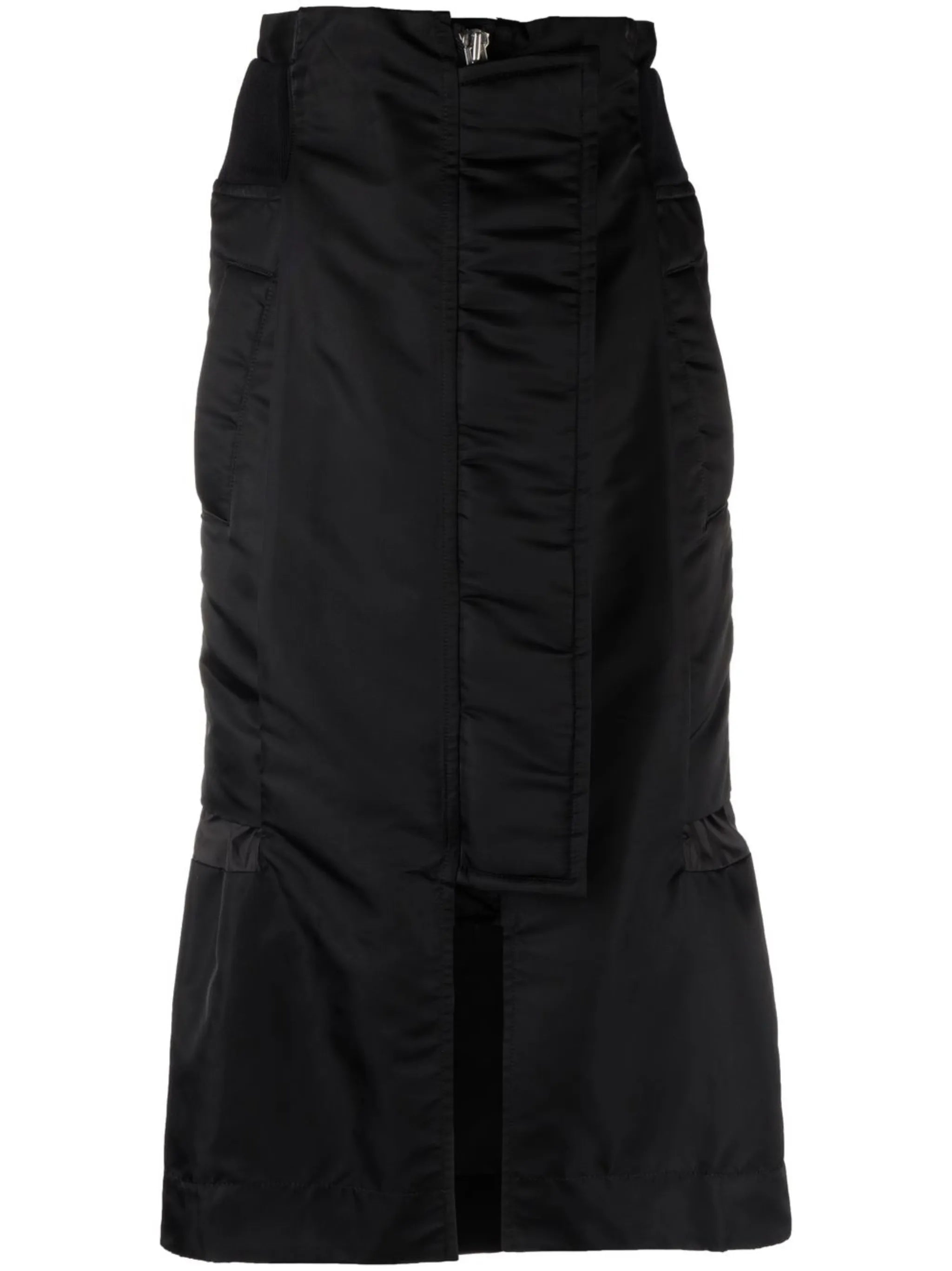Onkyo padded midi skirt
