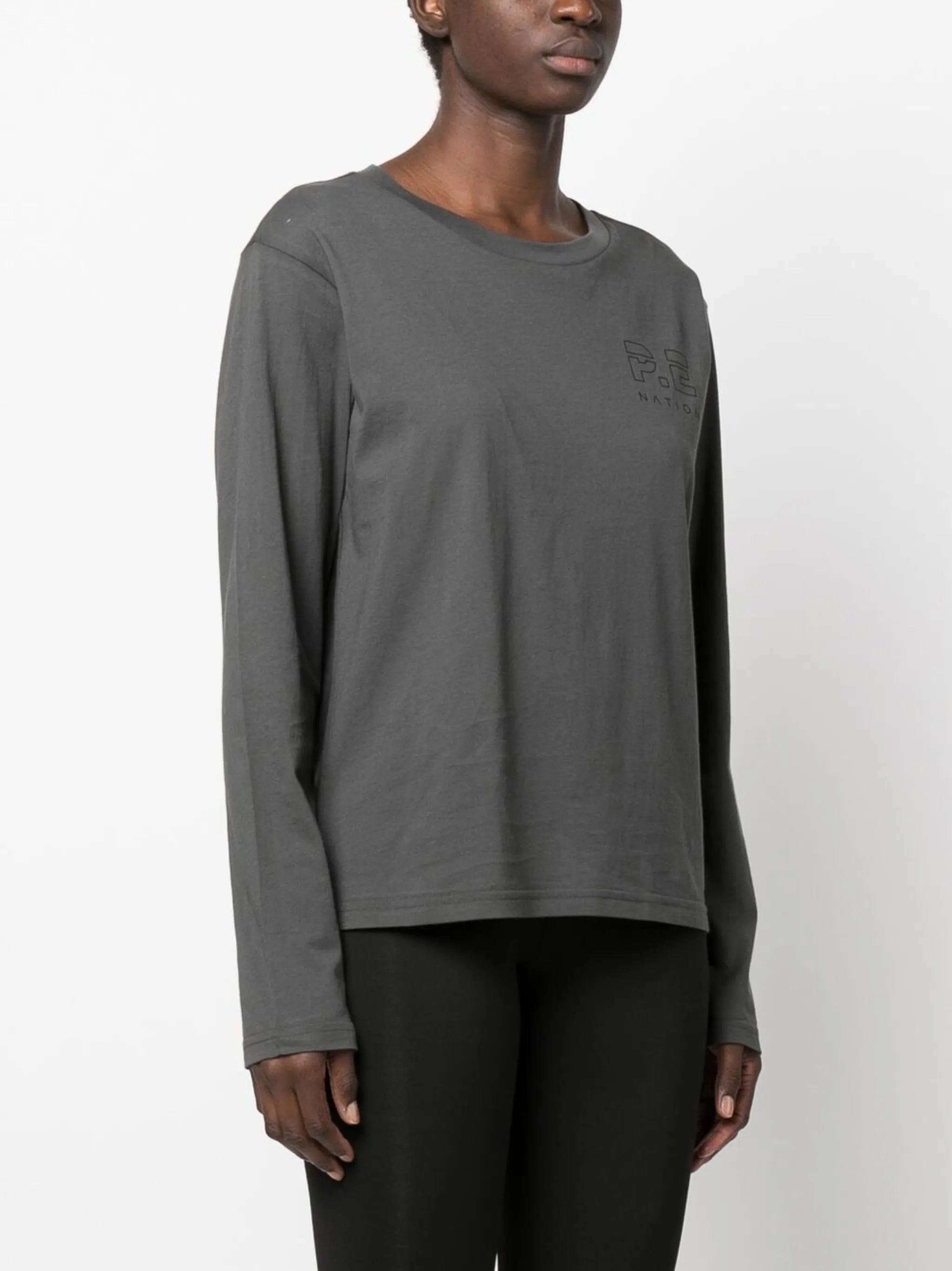 Heads Up long-sleeve top