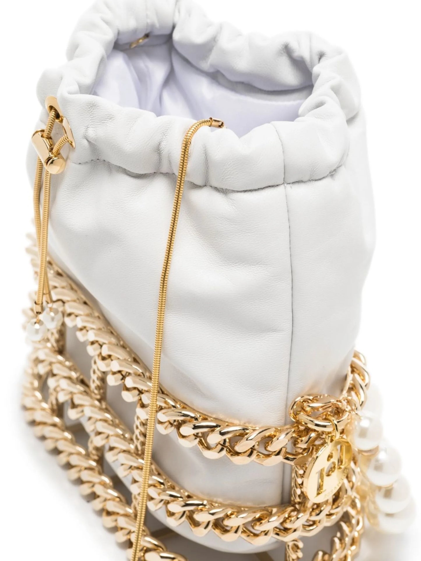 Convertible Pearls tote bag