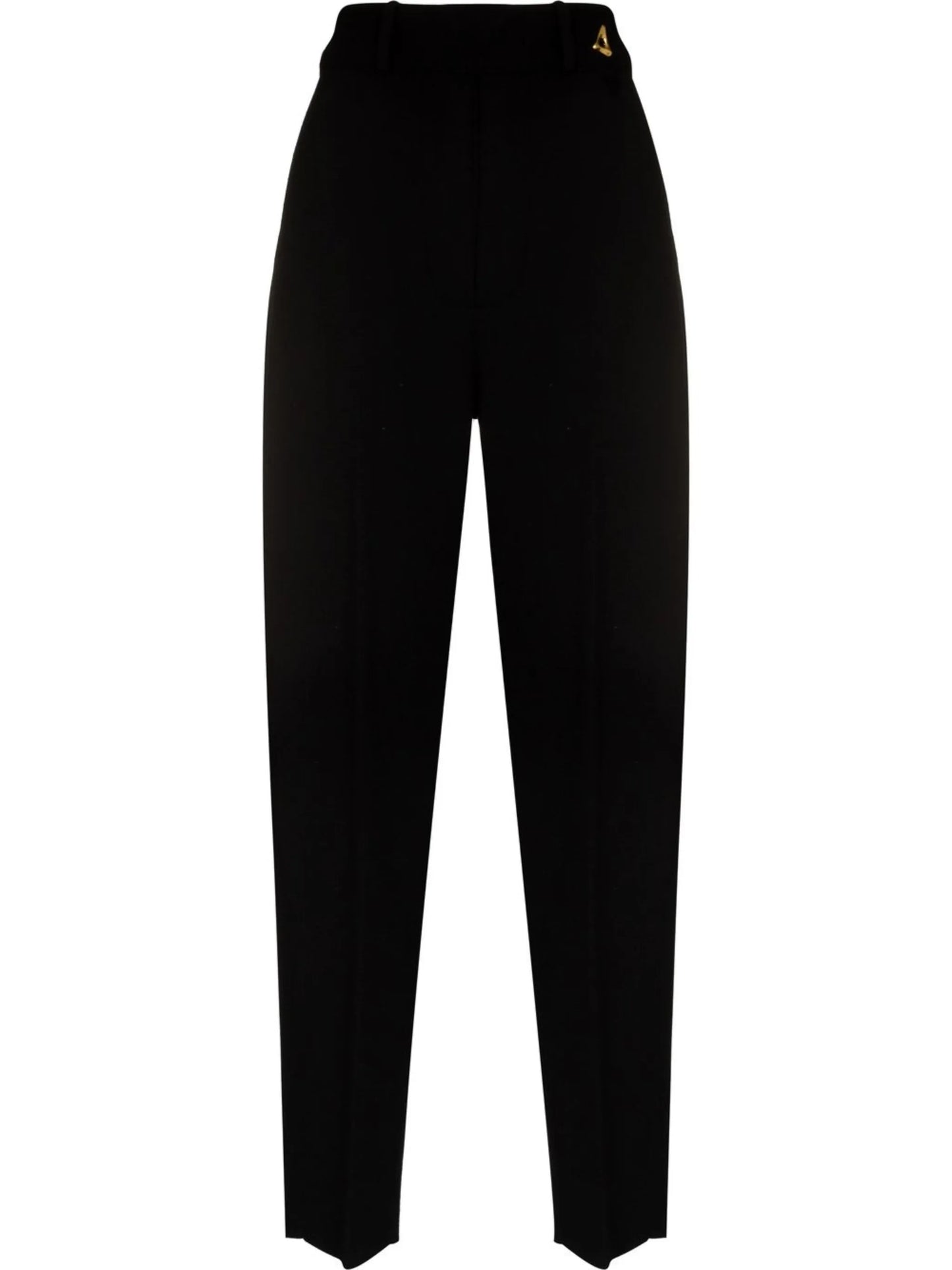 Madeleine logo-plaque knitted trousers
