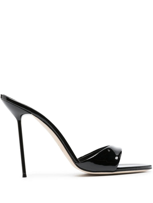 105mm Lidia patent-leather sandals