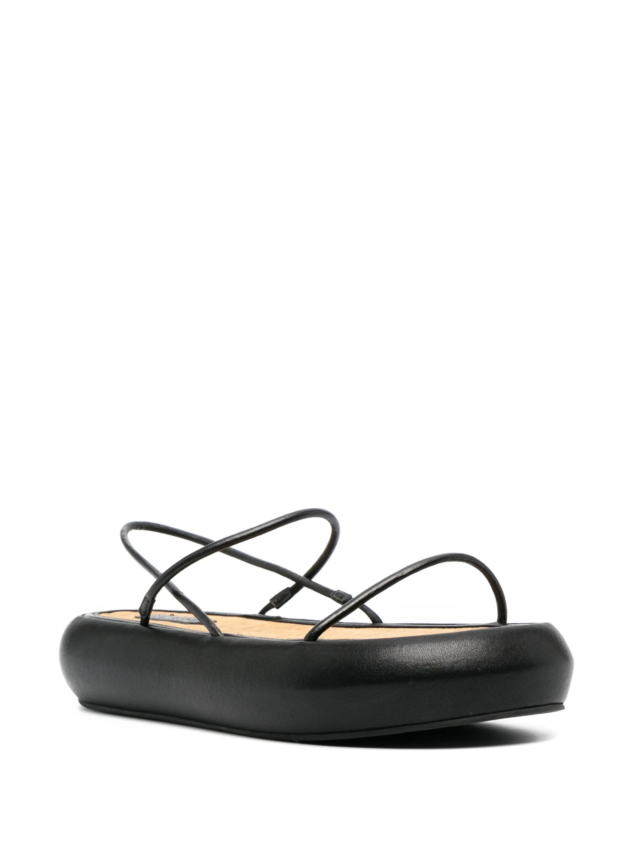 Tatami flatform thong-strap sandals