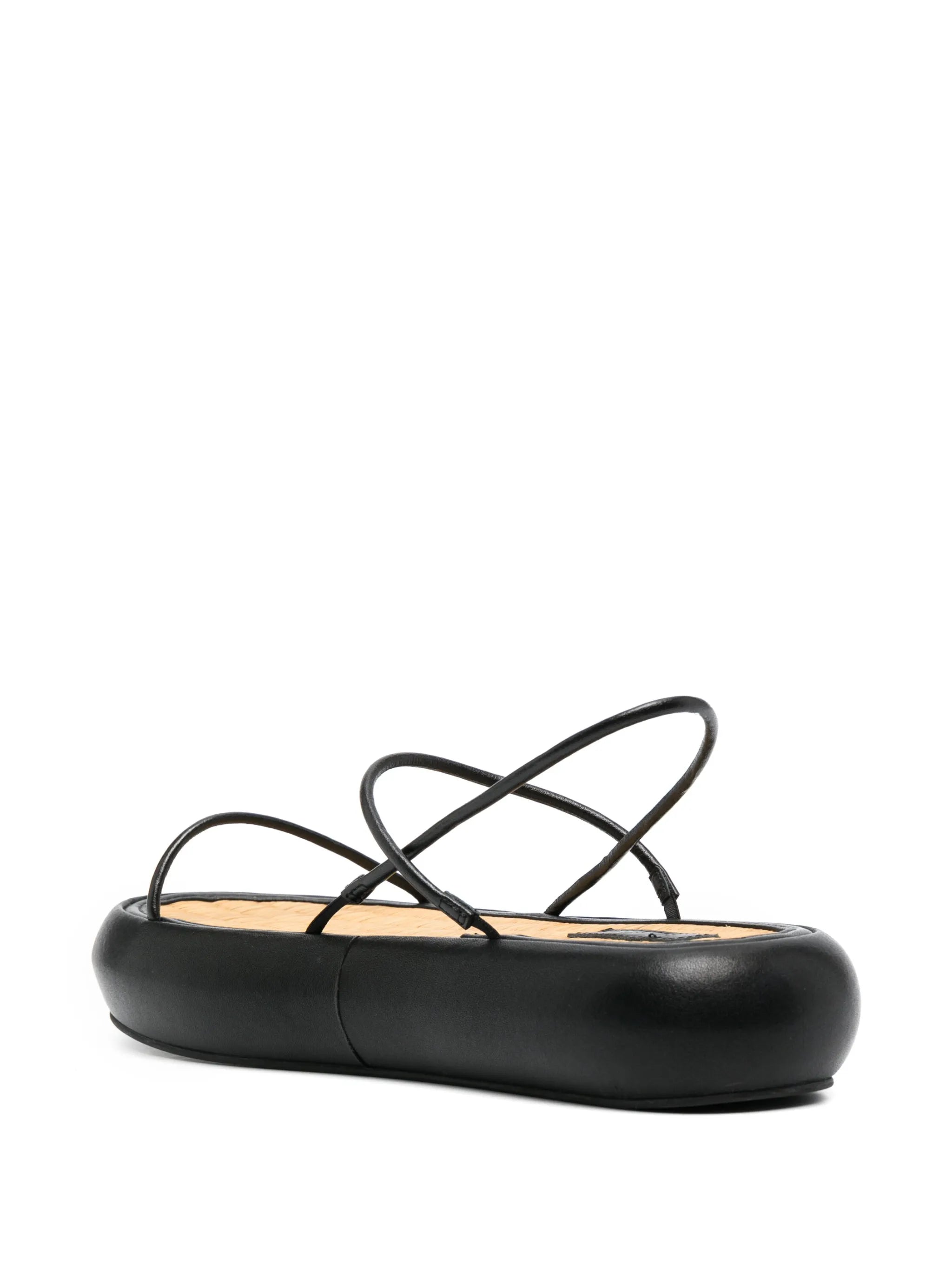 Tatami flatform thong-strap sandals