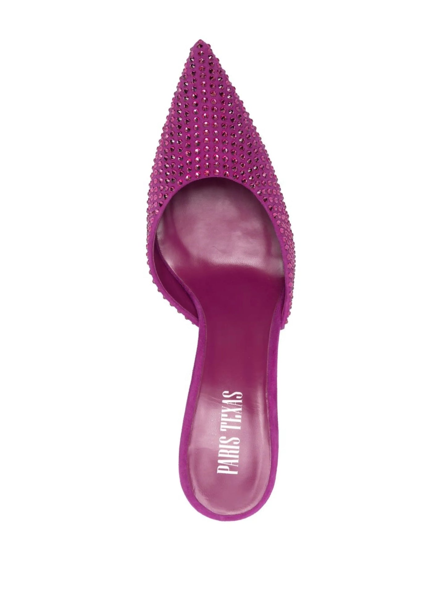 Hollywood 75mm crystal-embellished pumps