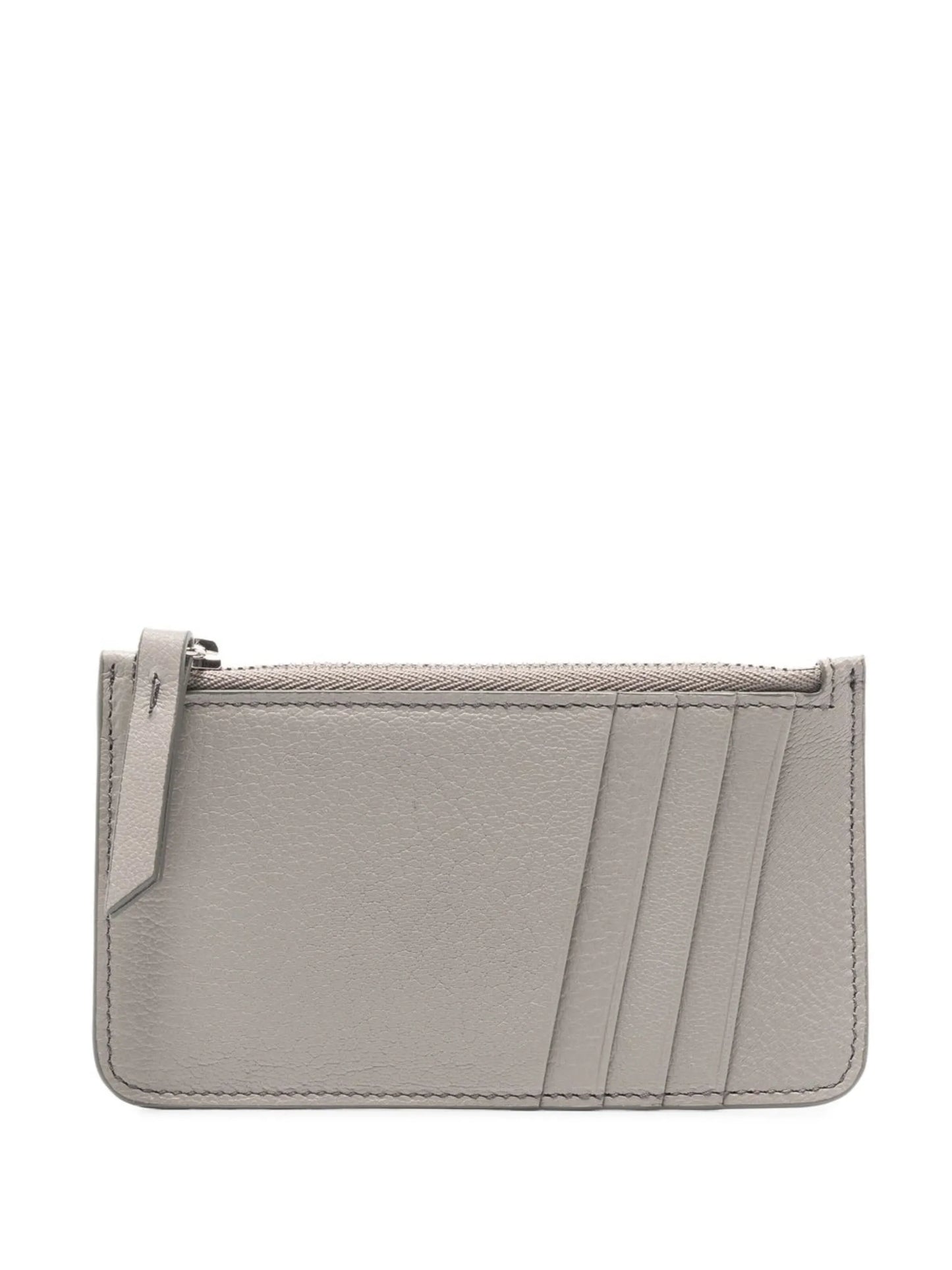 four-stitch leather card holder