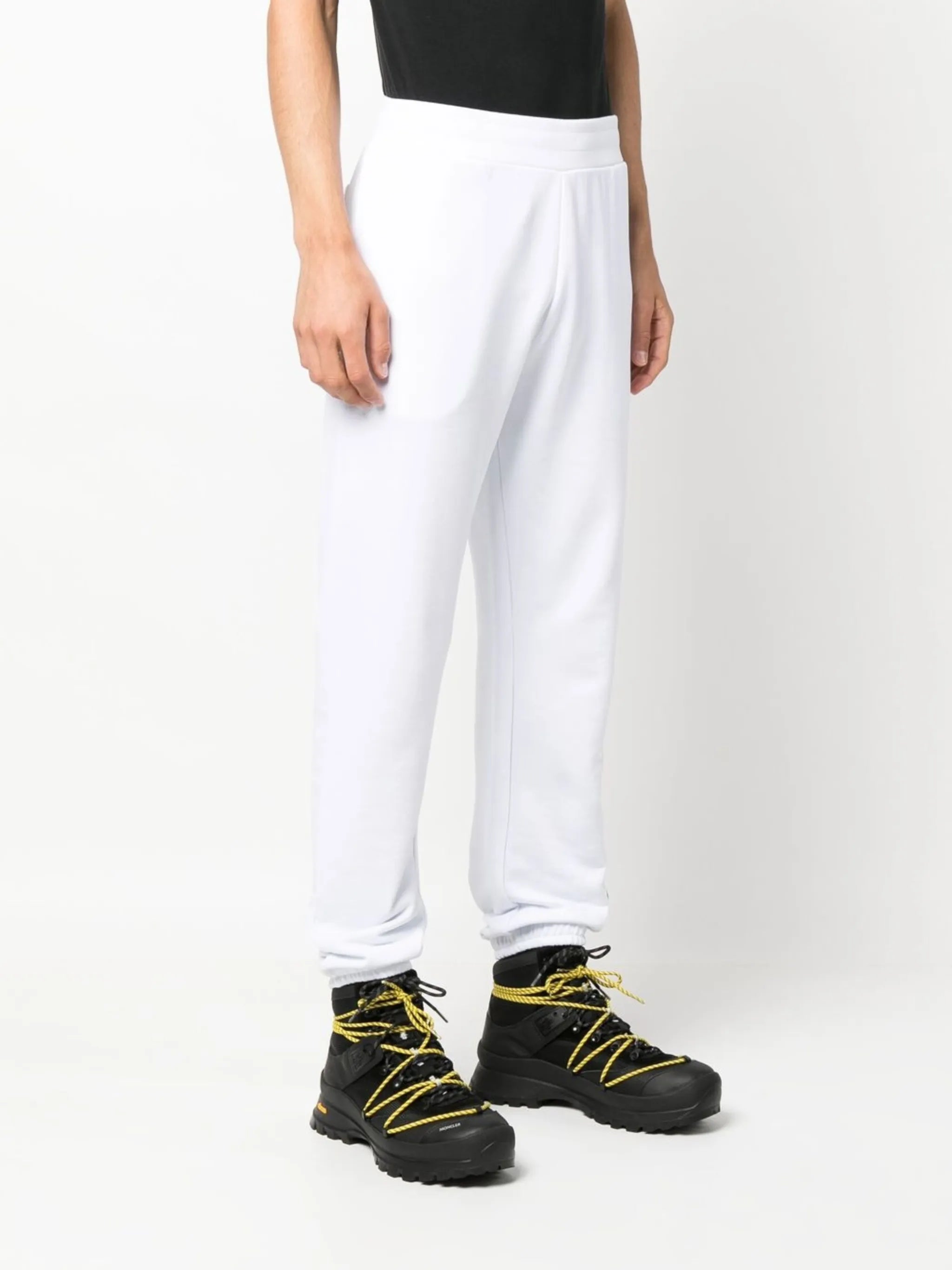 logo patch track pants