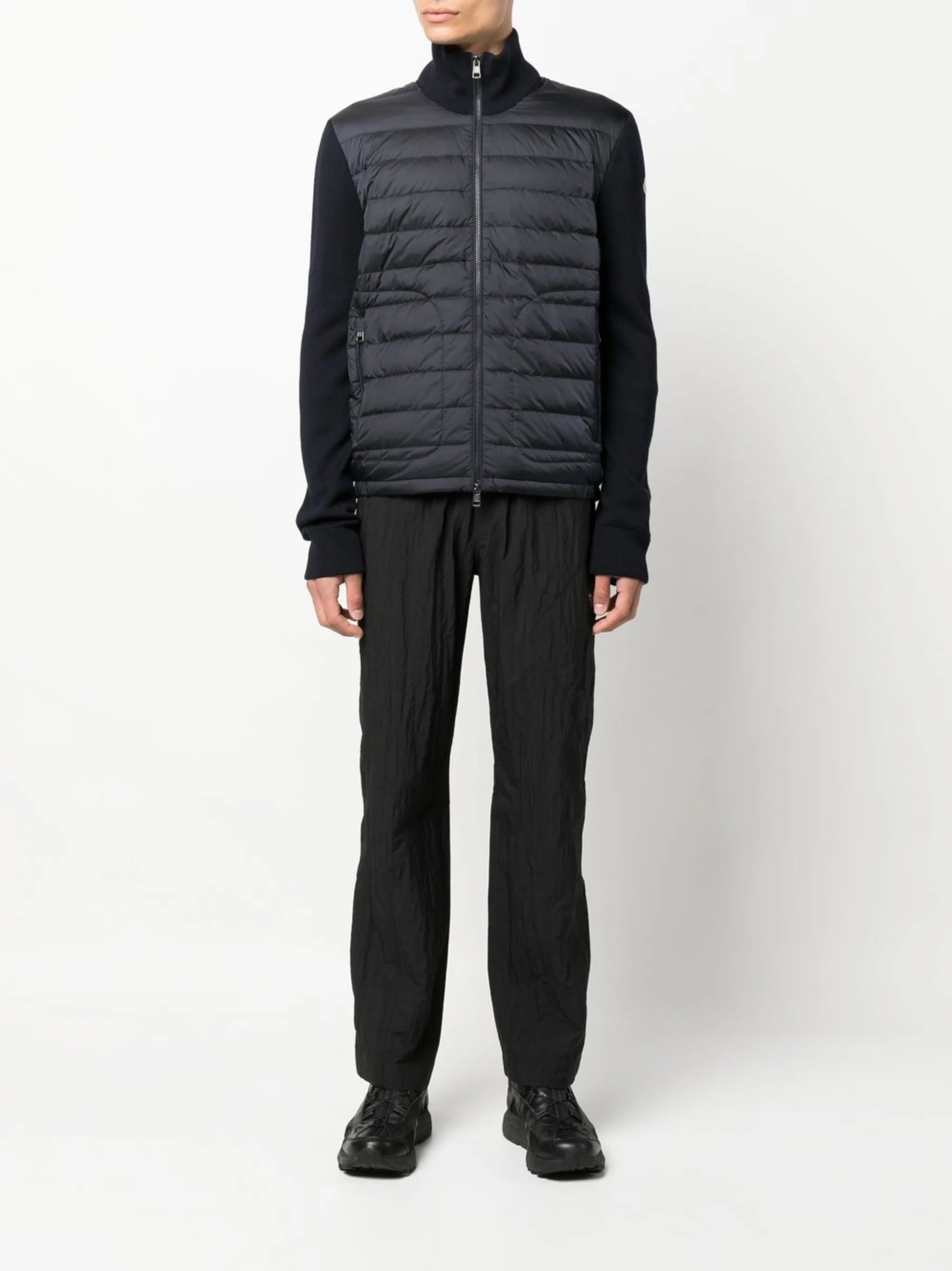 padded panelled jacket