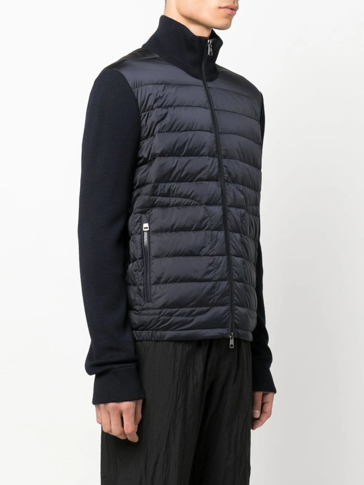 padded panelled jacket
