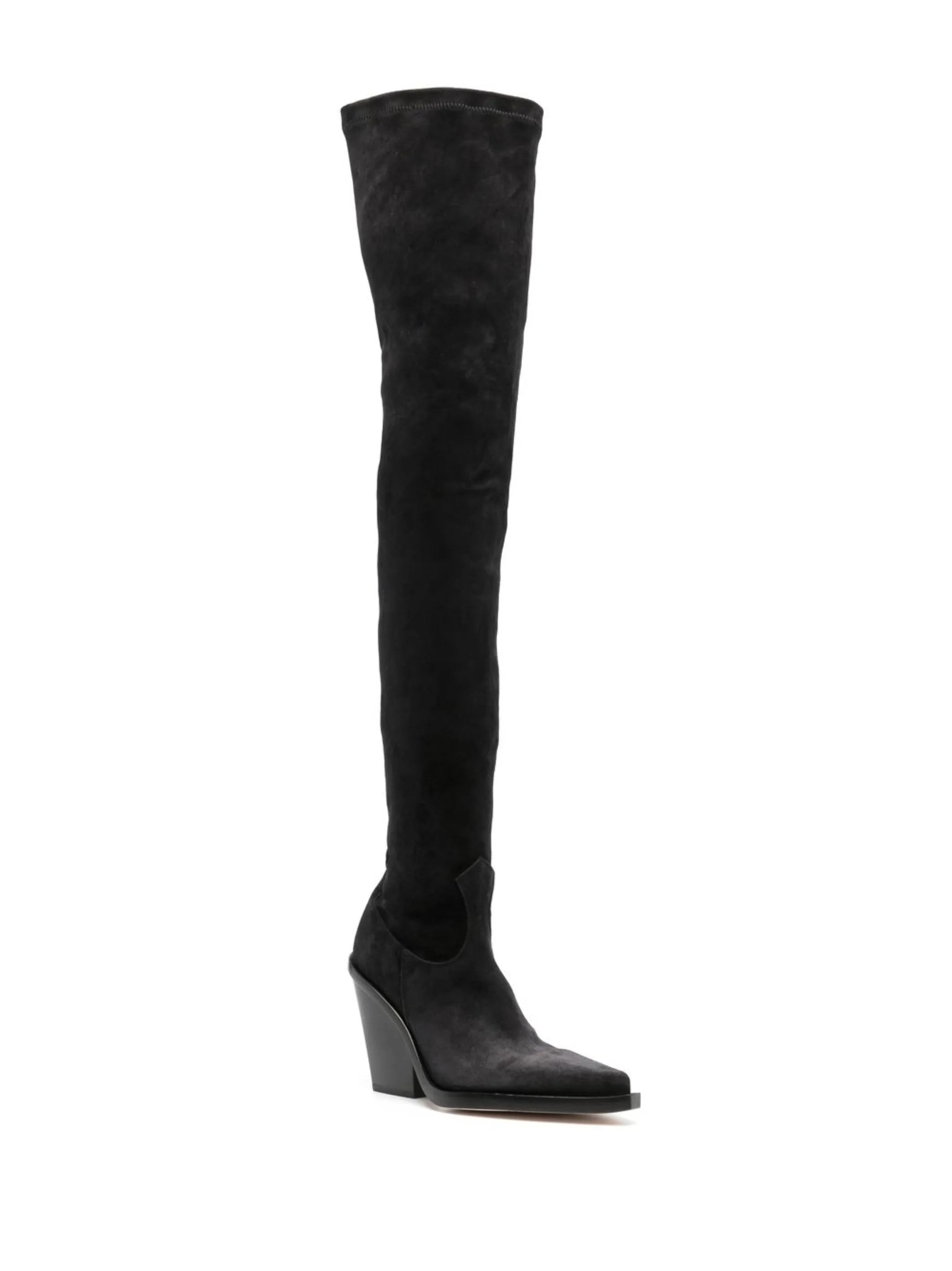 Vegas 100mm suede thigh-high boots