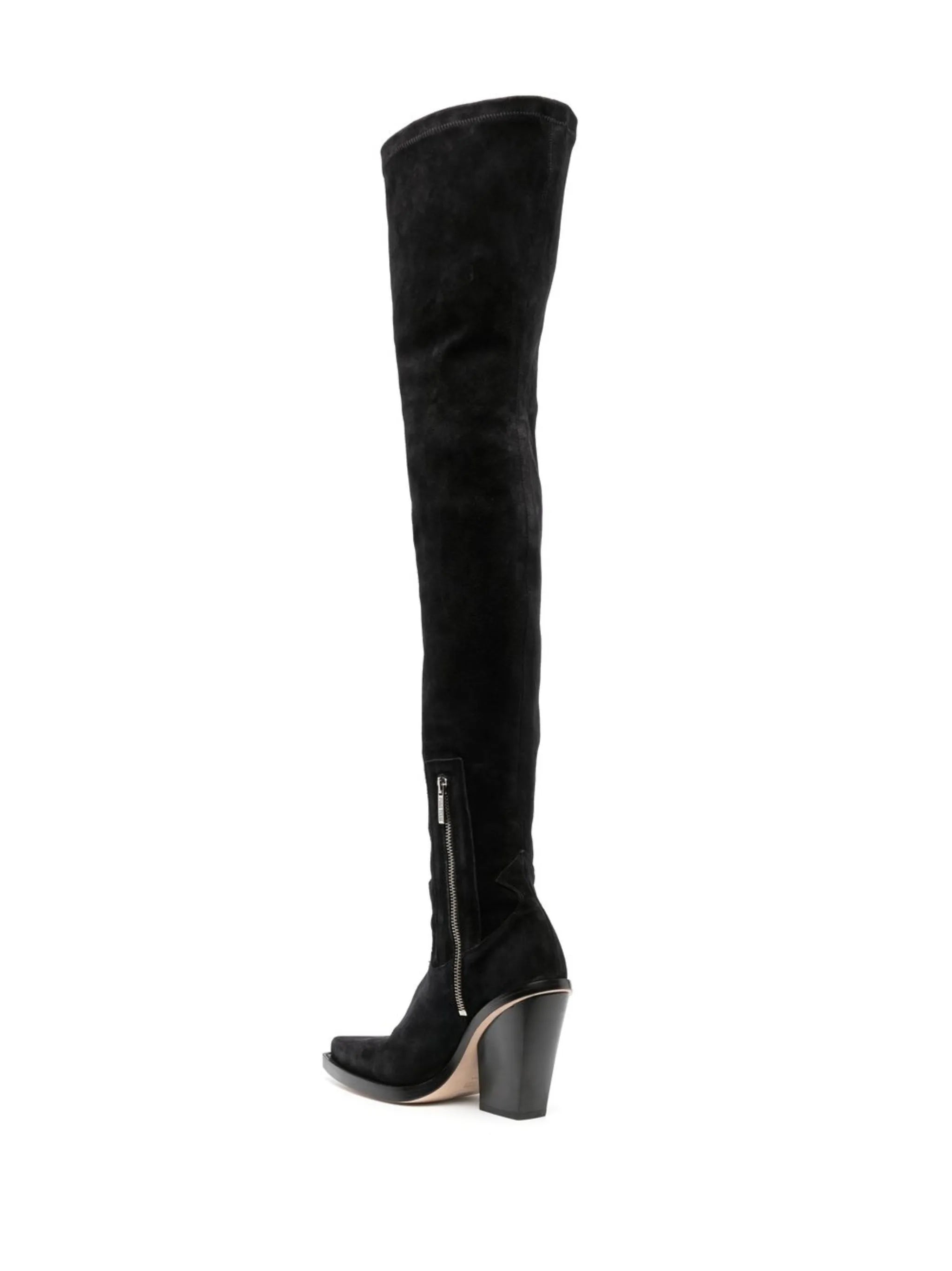 Vegas 100mm suede thigh-high boots