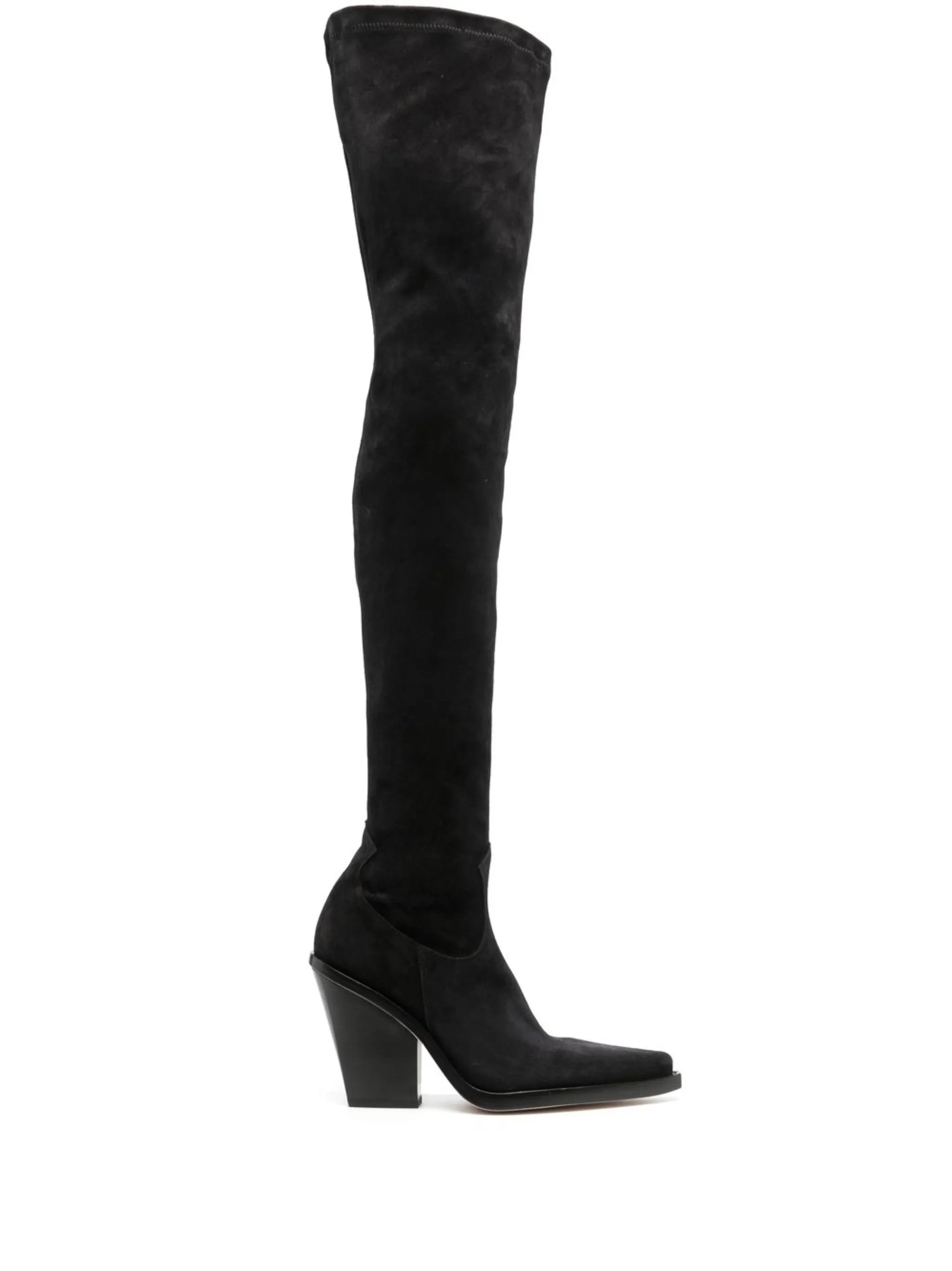 Vegas 100mm suede thigh-high boots